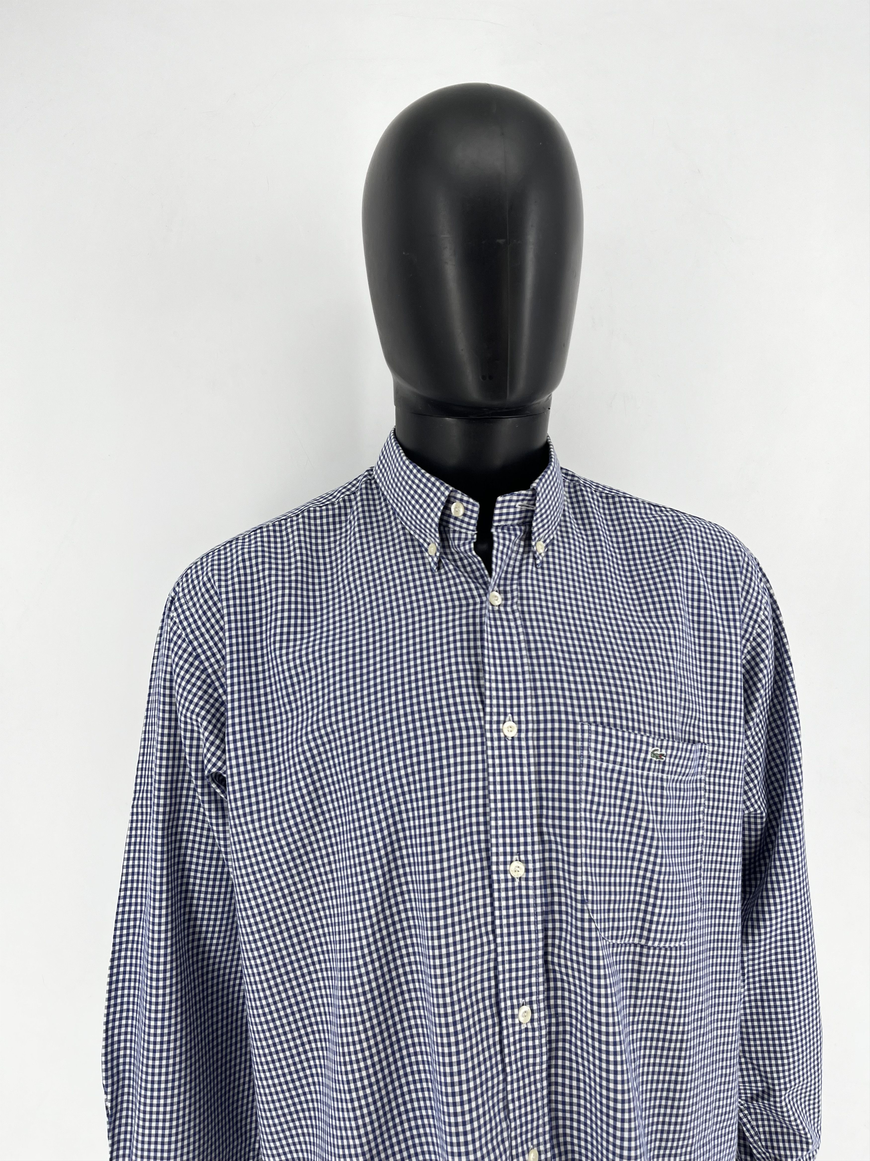 Lacoste Lacoste Long Sleeve Button Down Shirt Plaid Collared Size US M / EU 48-50 / 2 - 3 Thumbnail