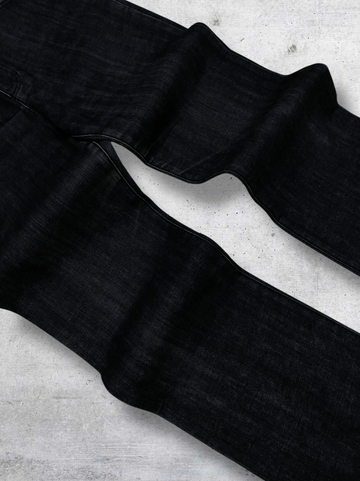 Burberry VINTAGE BURBEERY DESIGNER DEEP INDIGO PLAID PATTERN DENIM Size US 30 / EU 46 - 6 Thumbnail