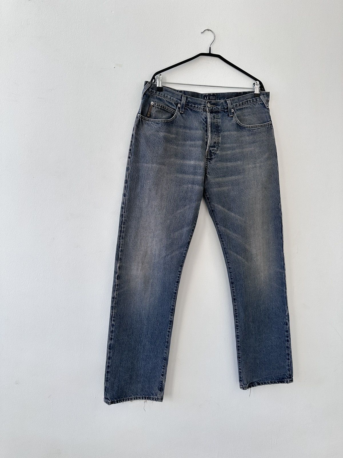 Emporio Armani Vintage Armani Jeans Indigo 002 Series Denim Size 38 Blue Size US 38 / EU 54 - 4 Thumbnail