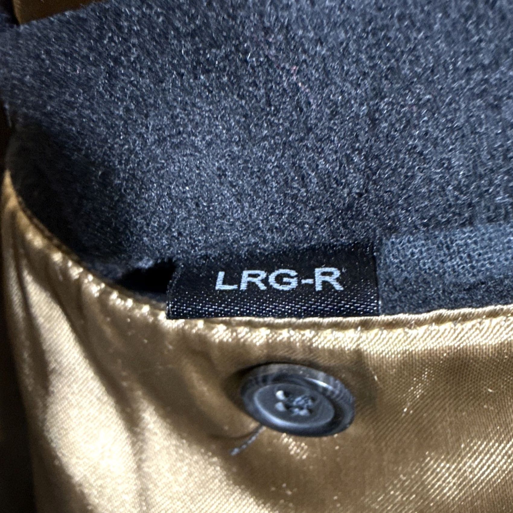 Vintage VINTAGE ZYLOS George Machado Cashmere Blend Pea Coat Men’s Large L Black Wool Solid Button Coat Men Size US L / EU 52-54 / 3 - 5 Thumbnail