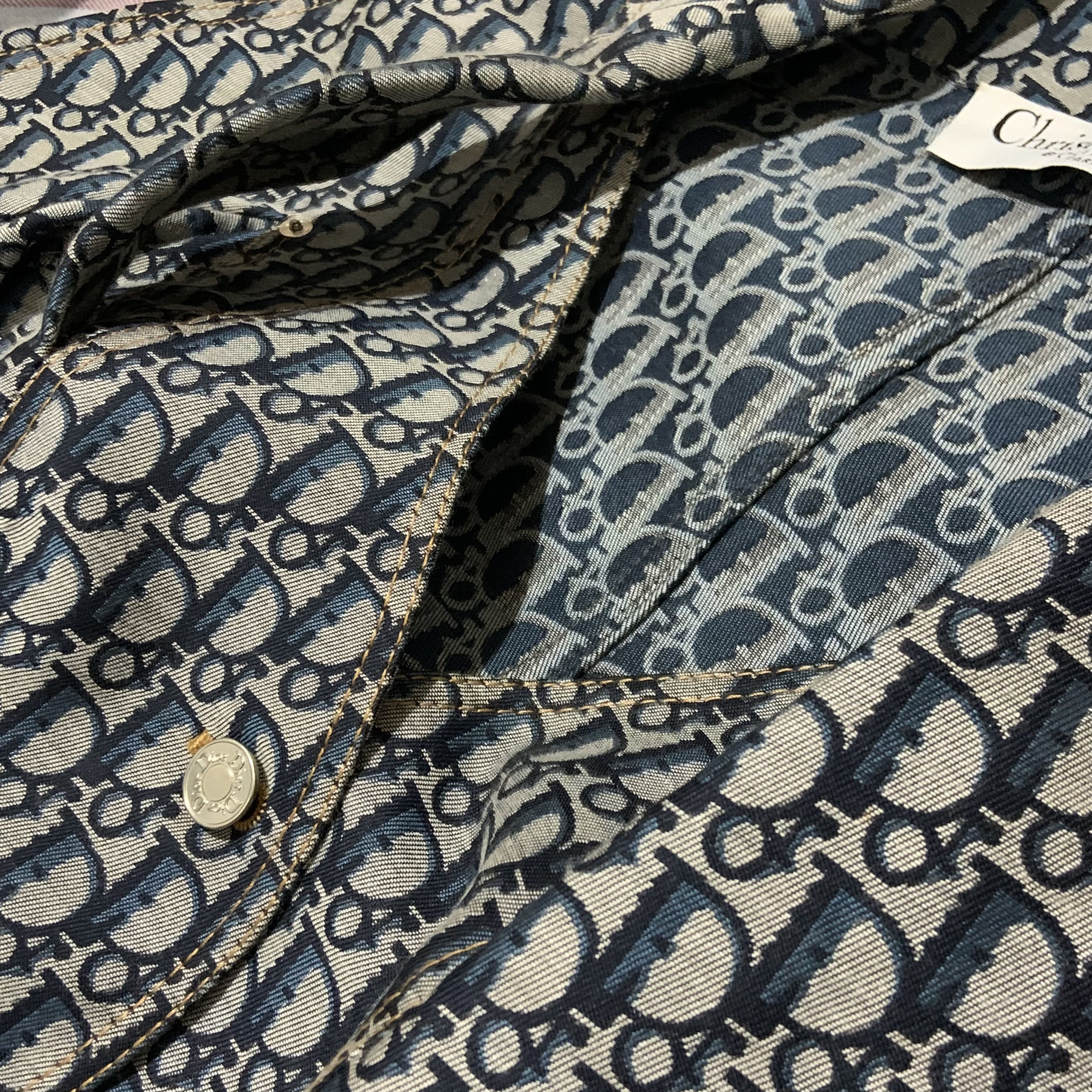 Dior Christian Dior - SS05 - Oblique Trotter Monogram Jacket Size M / US 6-8 / IT 42-44 - 11 Thumbnail