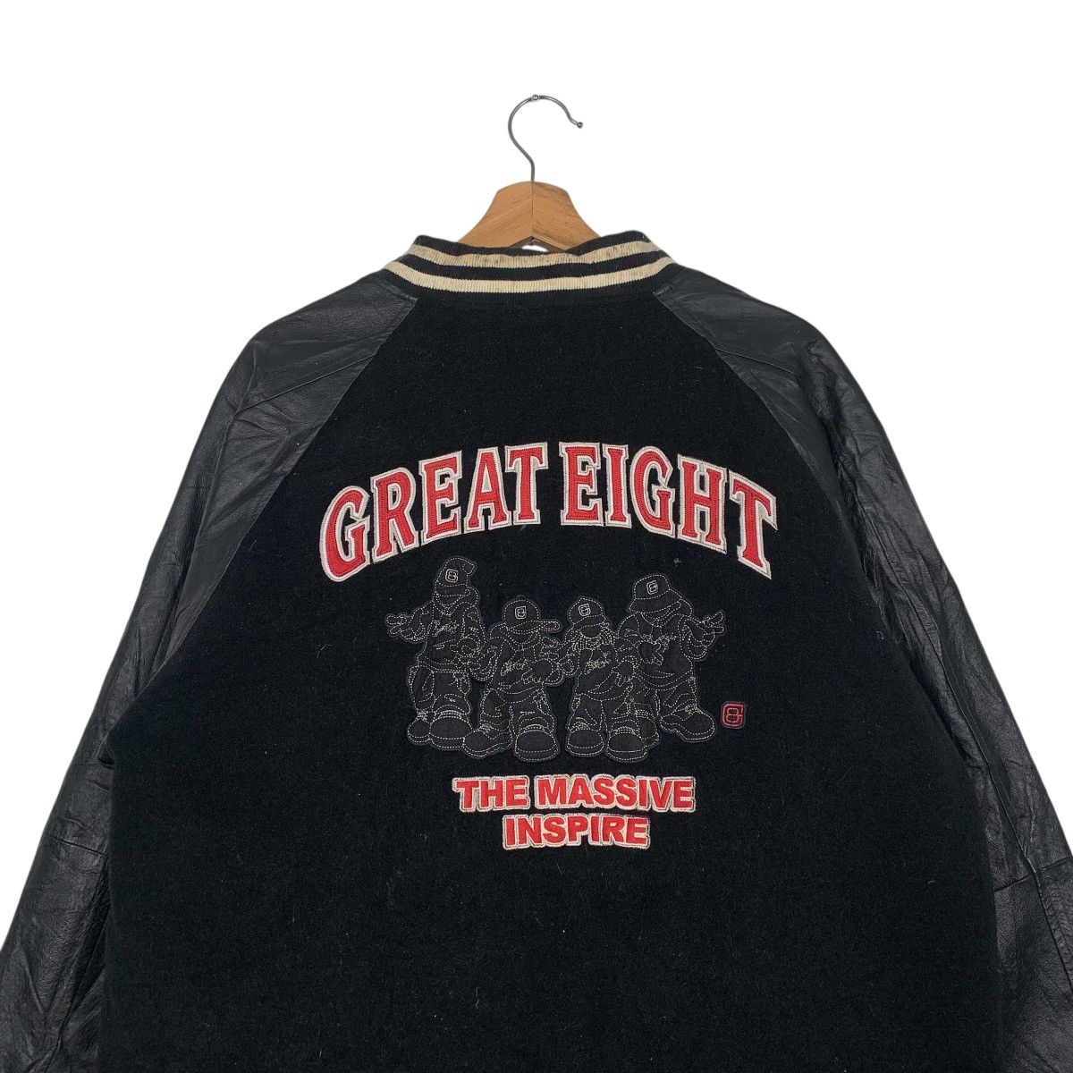 Japanese Brand Japanese Brand Great Eight Varsity Jacket Size US XL / EU 56 / 4 - 8 Thumbnail