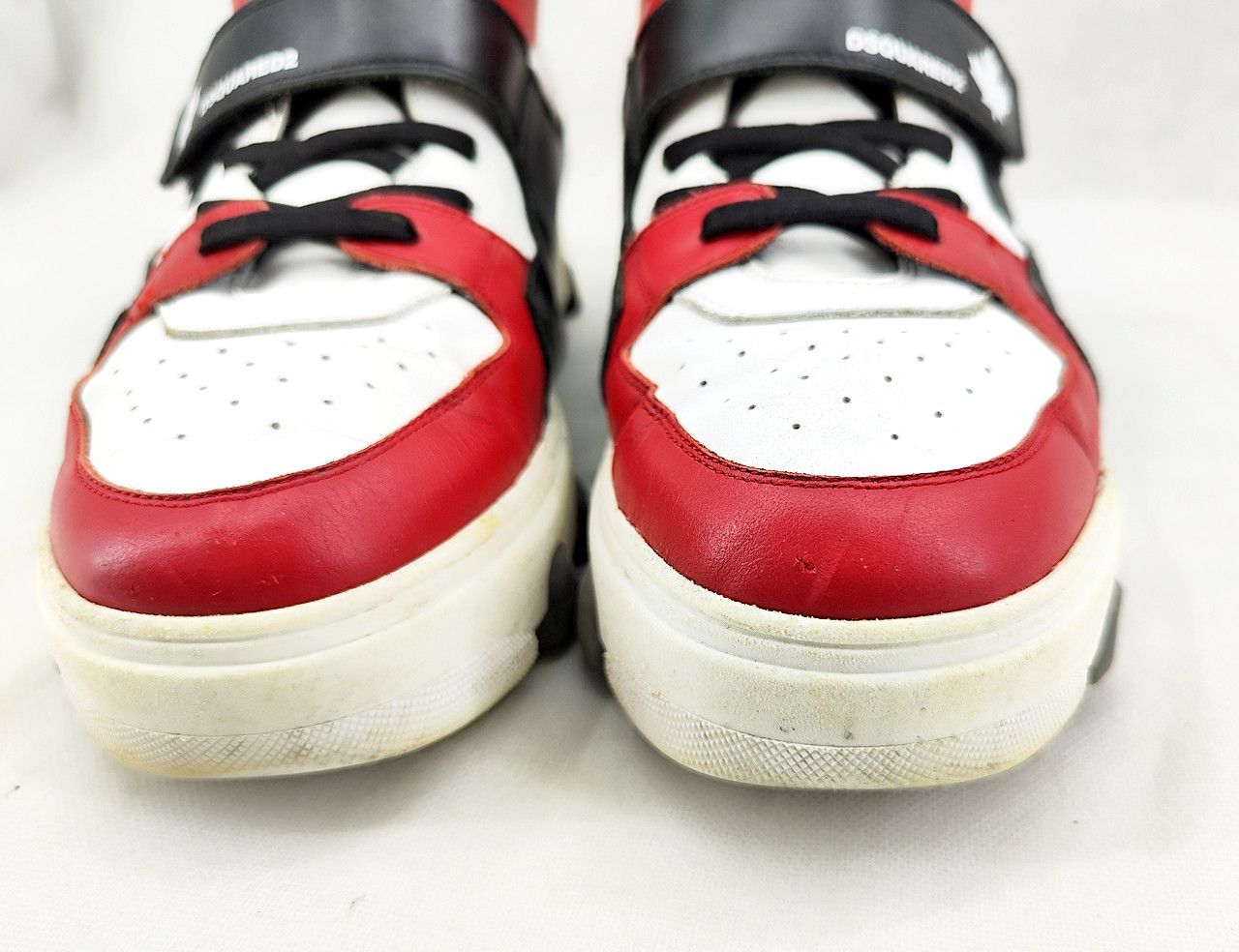 Dsquared2 DSQUARED2 icon tricolor Italy basket sneaker size 43 UK9 Size US 10 / EU 43 - 9 Thumbnail