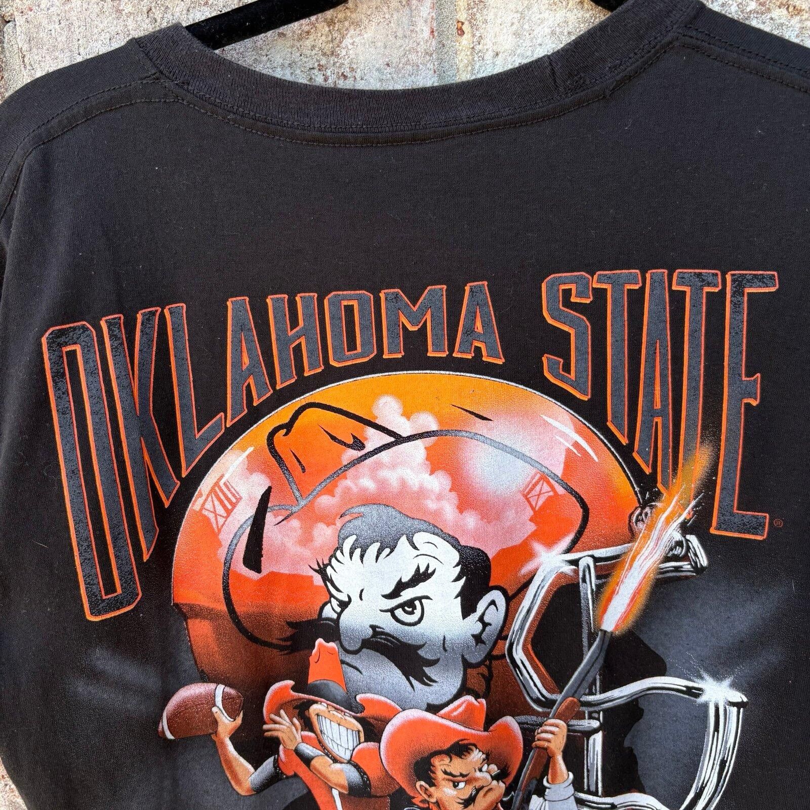 Hanes Vintage Oklahoma State Cowboys cartoon tee Size US M / EU 48-50 / 2 - 4 Thumbnail
