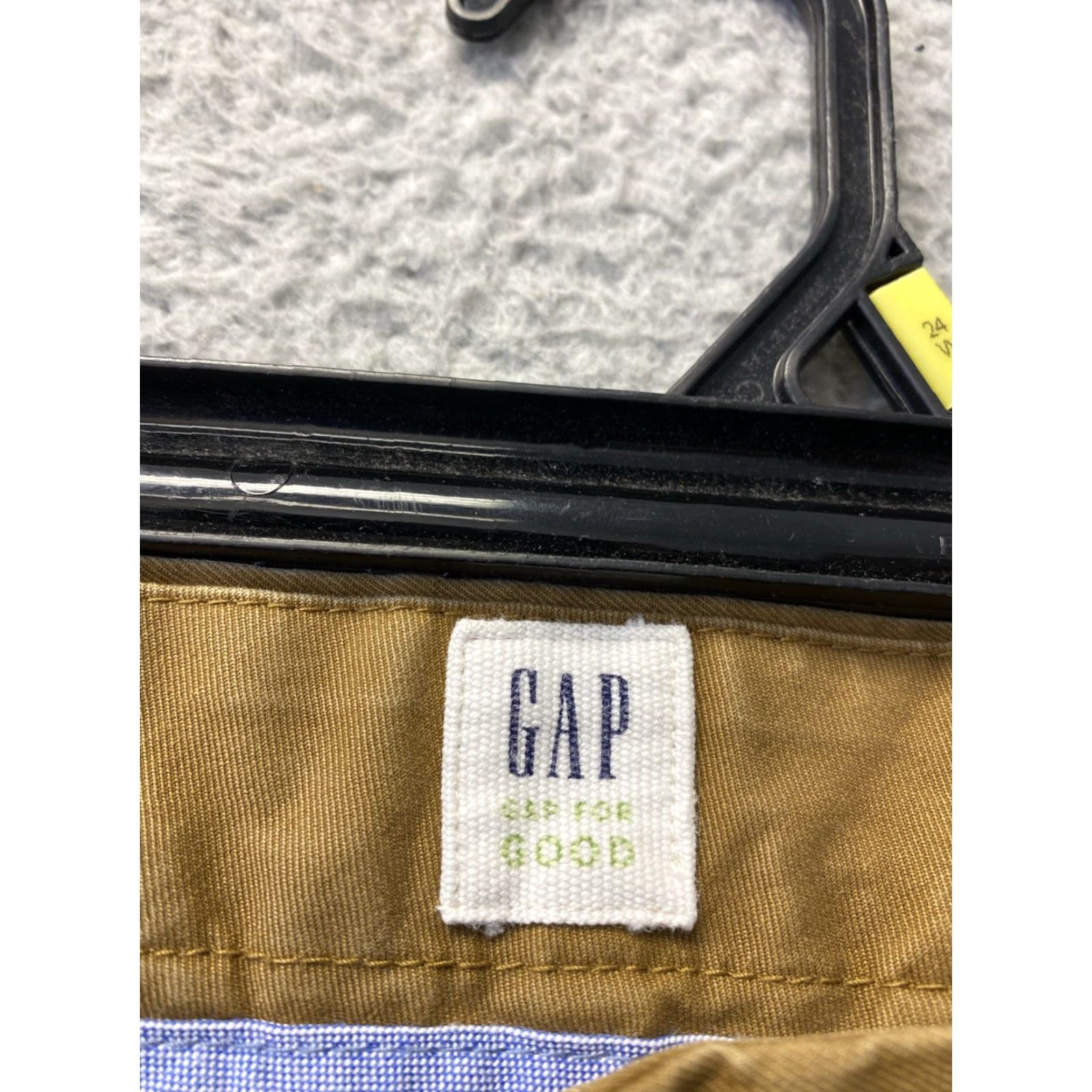 Gap GAP Pants Mens Slim Chino Pants Dark Hazel Size 32x30 Regular Straight Zip Button Front City Commute Size US 32 / EU 48 - 5 Thumbnail