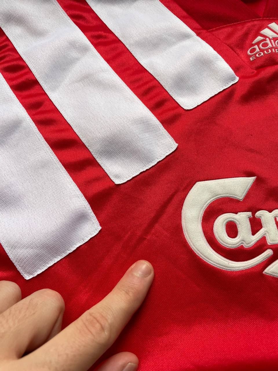 Adidas Vintage Adidas Liverpool 1992 1993 Home Shirt Soccer Jersey Size US S / EU 44-46 / 1 - 14 Thumbnail