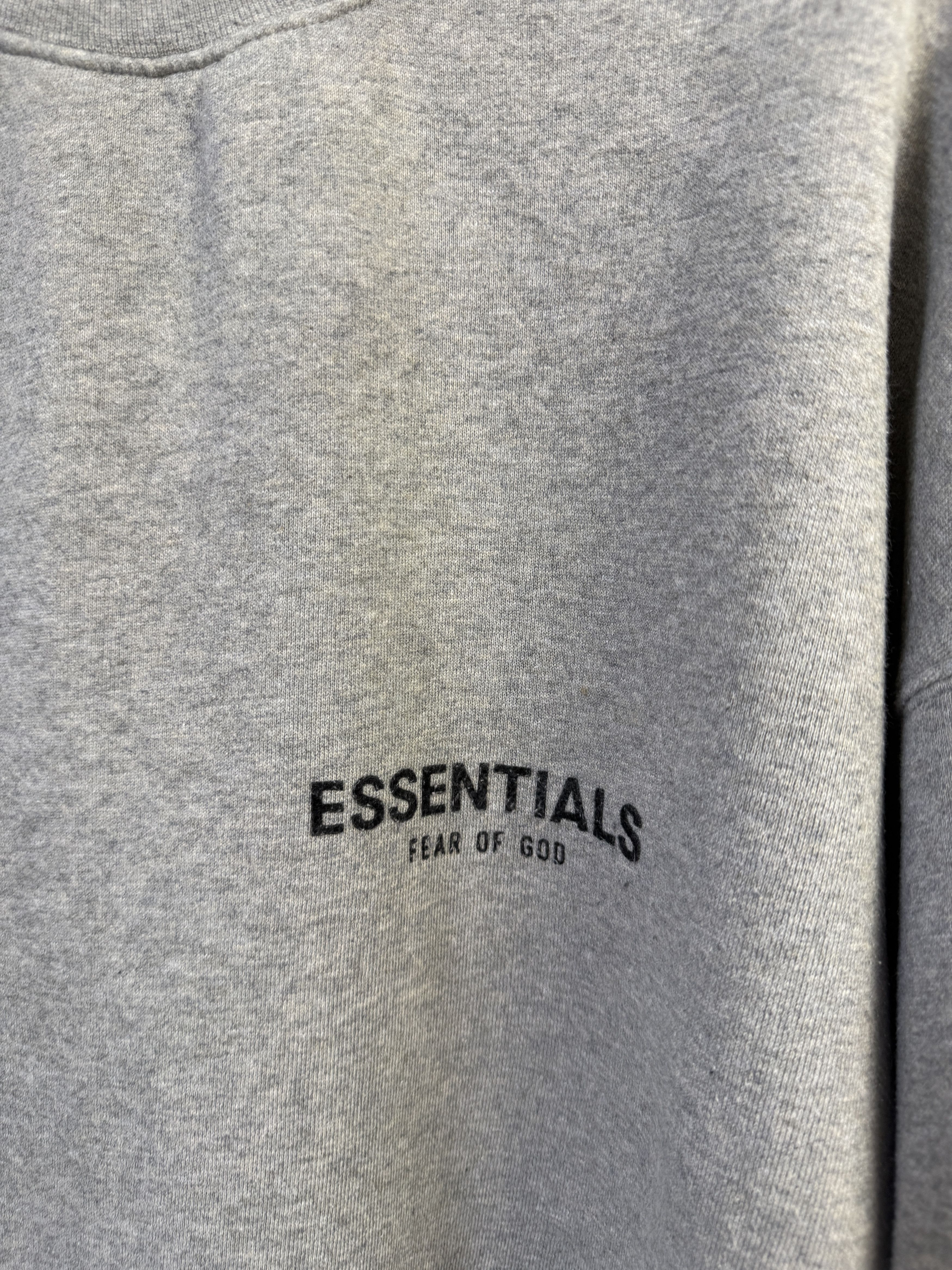 Essentials Essentials Fear of God big logo sweatshirt crewneck Size US XS / EU 42 / 0 - 3 Thumbnail