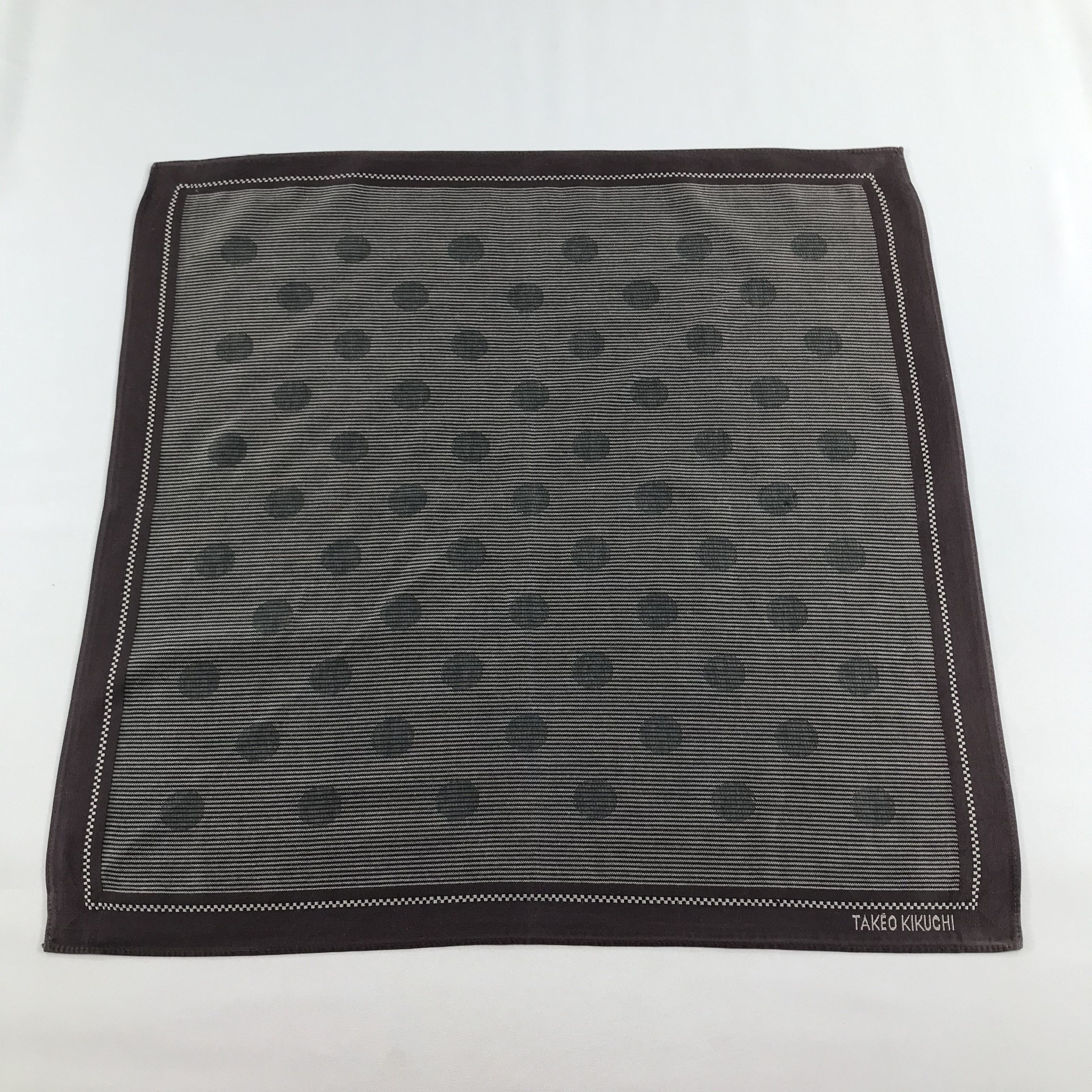 Takeo Kikuchi Takeo Kikuchi Dots Handkerchief Neckerchief Bandana H977 Size ONE SIZE - 2 Thumbnail
