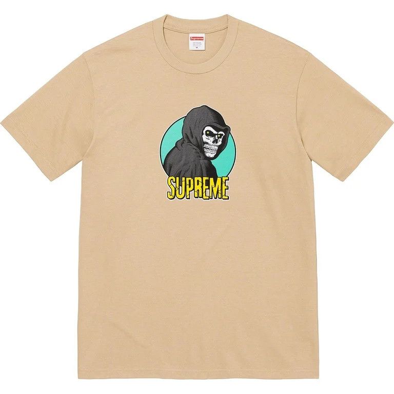 Supreme Supreme Reaper Tee 'Khaki' Size US XXL / EU 58 / 5 - 1 Thumbnail