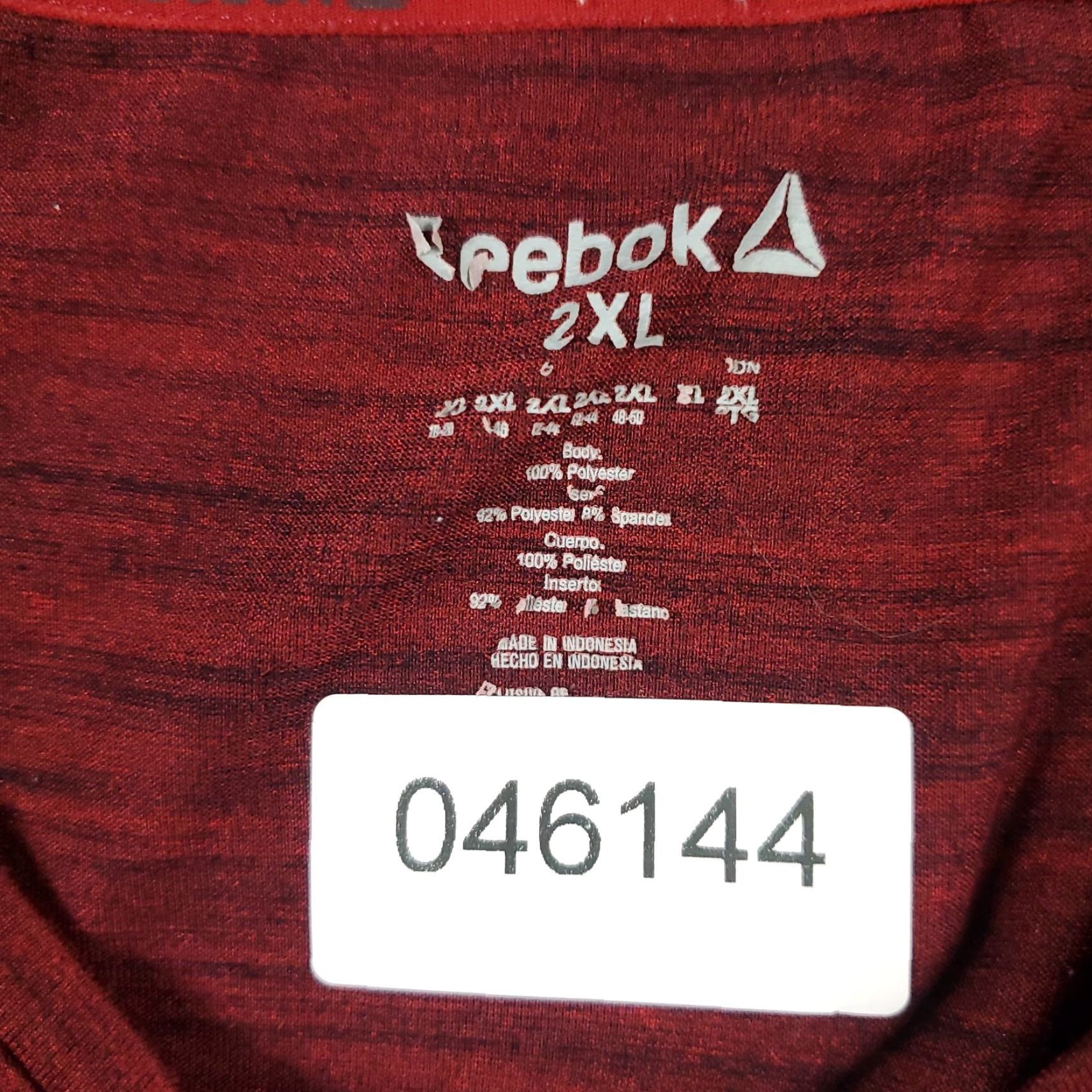 Reebok Reebok T Shirt Mens 2XL Red Pullover Short Sleeve Activewear Casual Sports Shirt Size US XXL / EU 58 / 5 - 6 Thumbnail