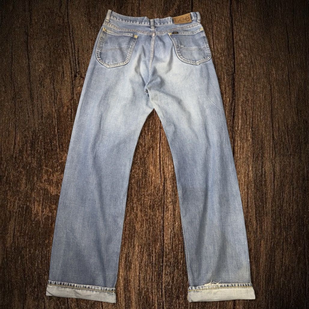 Lee × Number (N)ine Vintage Selvedge 70s Lee Rider Light Aging Wash Denim W32 Size US 32 / EU 48 - 2 Thumbnail