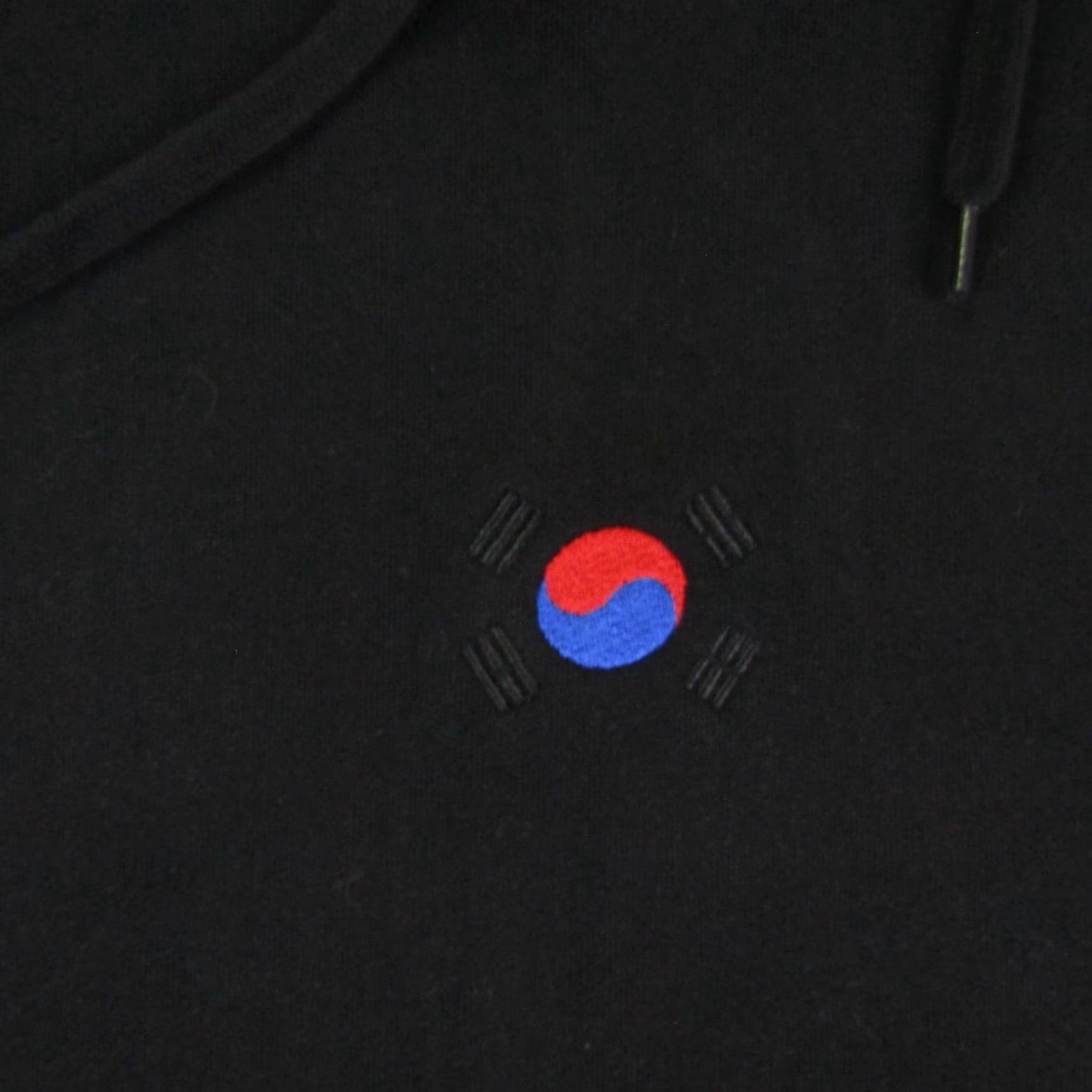 Vintage ANTI Brand Hoodie Mens Small Black Pullover Sweatshirt Korean Flag Korea Size US S / EU 44-46 / 1 - 3 Thumbnail