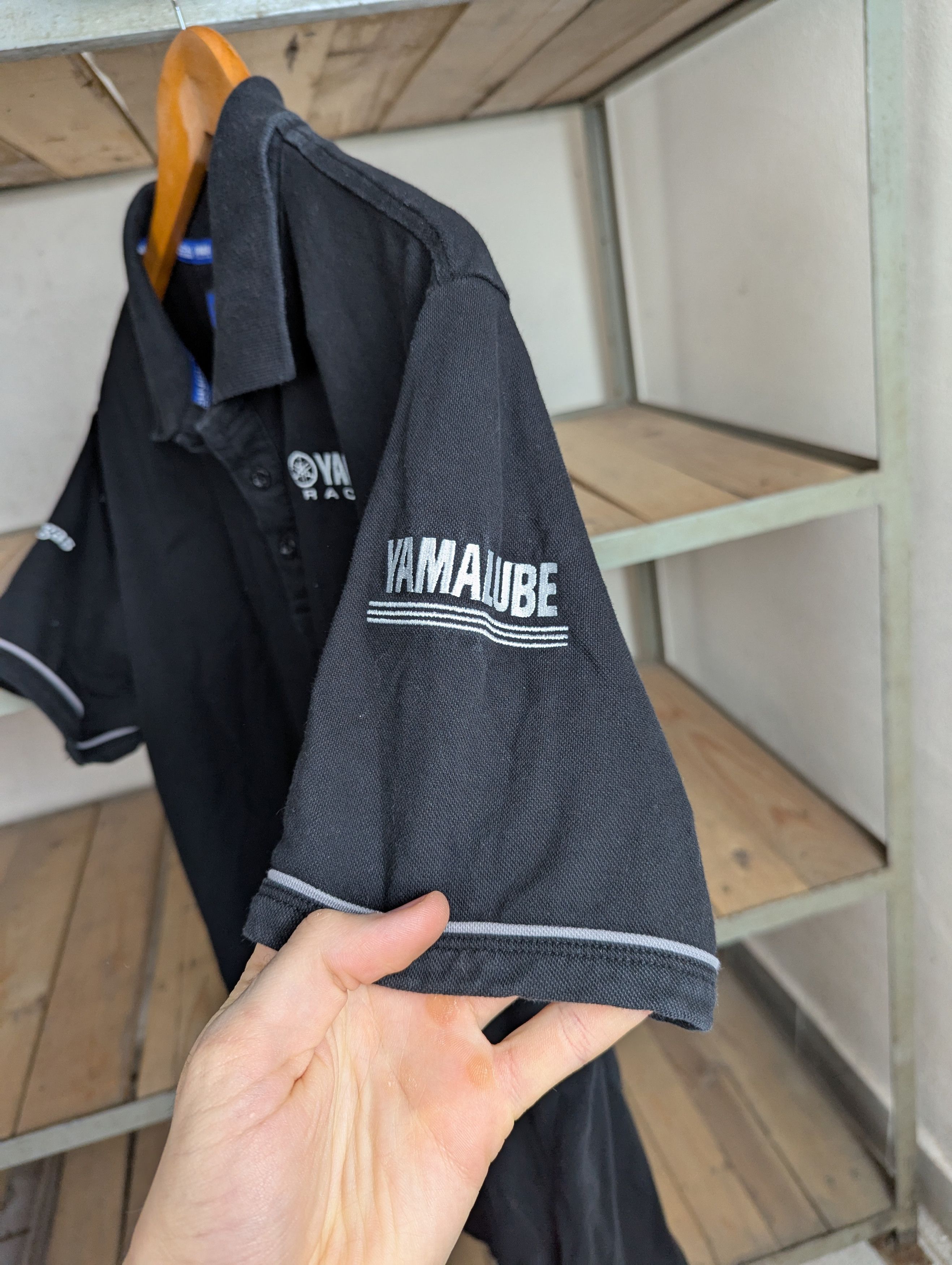 Vintage × Yamaha Yamaha Racing × Yamalube Technical Paddock Polo Shirt Size L Size US L / EU 52-54 / 3 - 2 Thumbnail