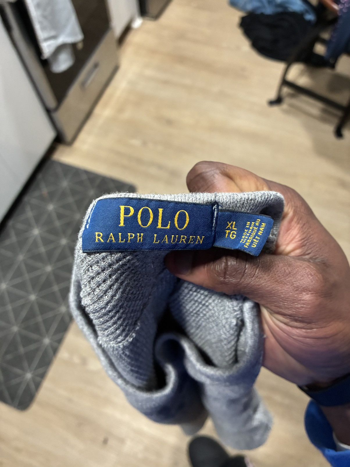 Polo Ralph Lauren Ralph Lauren Grey cotton sweater Size XL #preppy #knitwear Size US XL / EU 56 / 4 - 2 Thumbnail