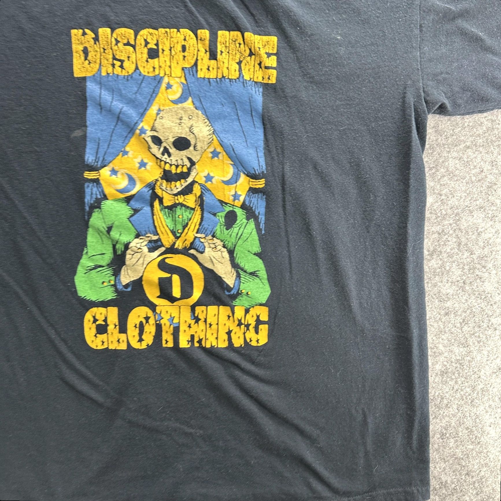 Gildan VINTAGE Gildan T-Shirt Men Medium Black Skeleton Graphic Punk Music 90s Retro Size US M / EU 48-50 / 2 - 5 Thumbnail