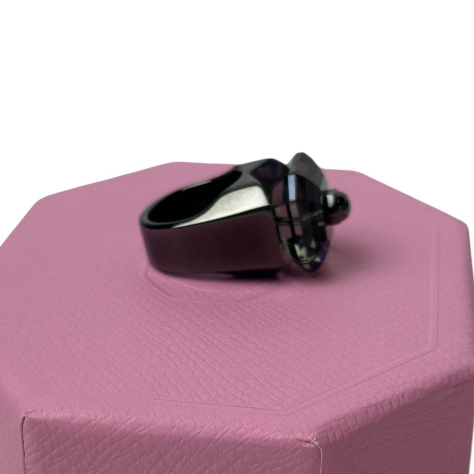 Swarovski Swarovski Numina cocktail ring Octagon cut, Black Size 64 Size ONE SIZE - 6 Thumbnail