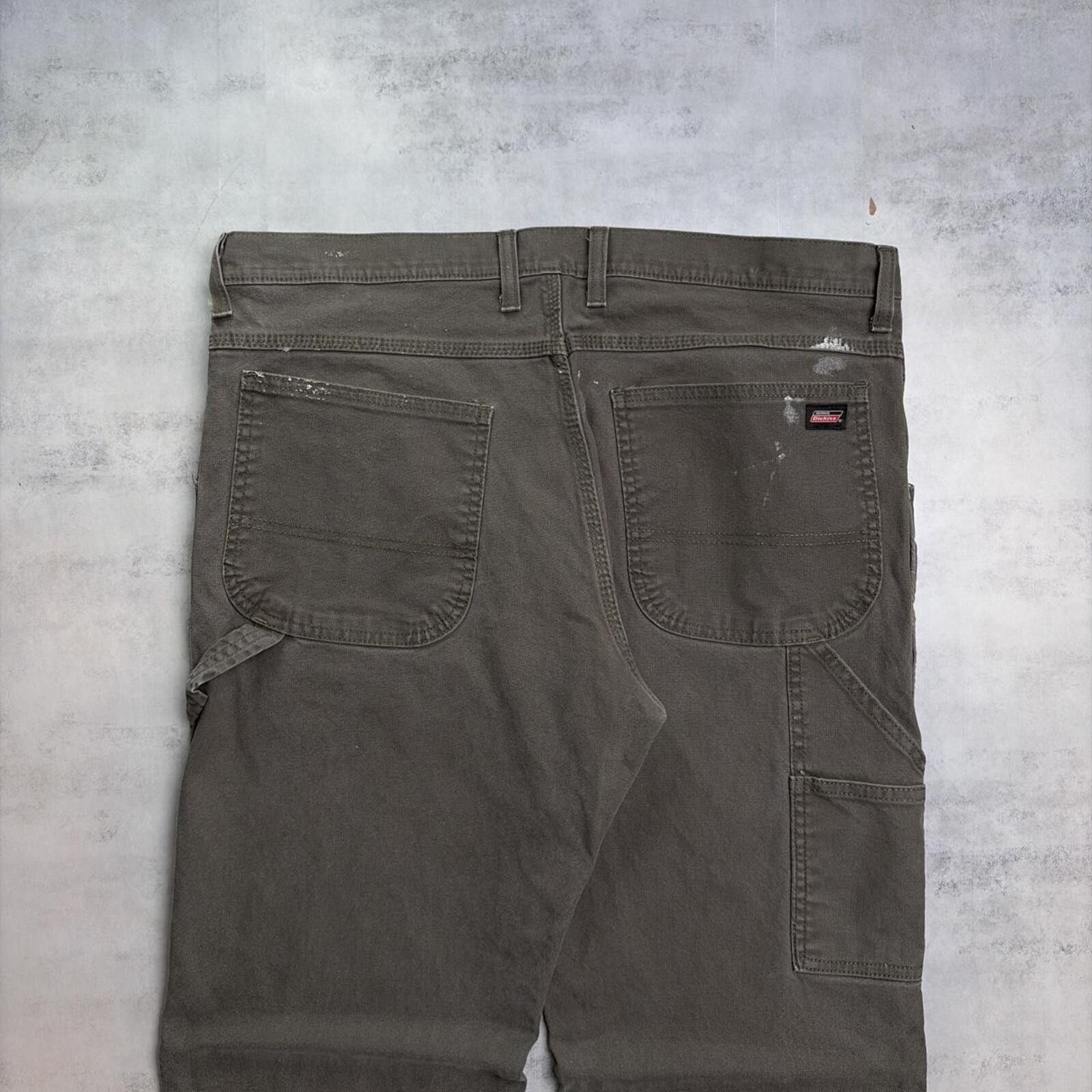Dickies Y2K Dickies Grunge Carpenter Distressed Baggy Skater Pants Size US 36 / EU 52 - 2 Thumbnail