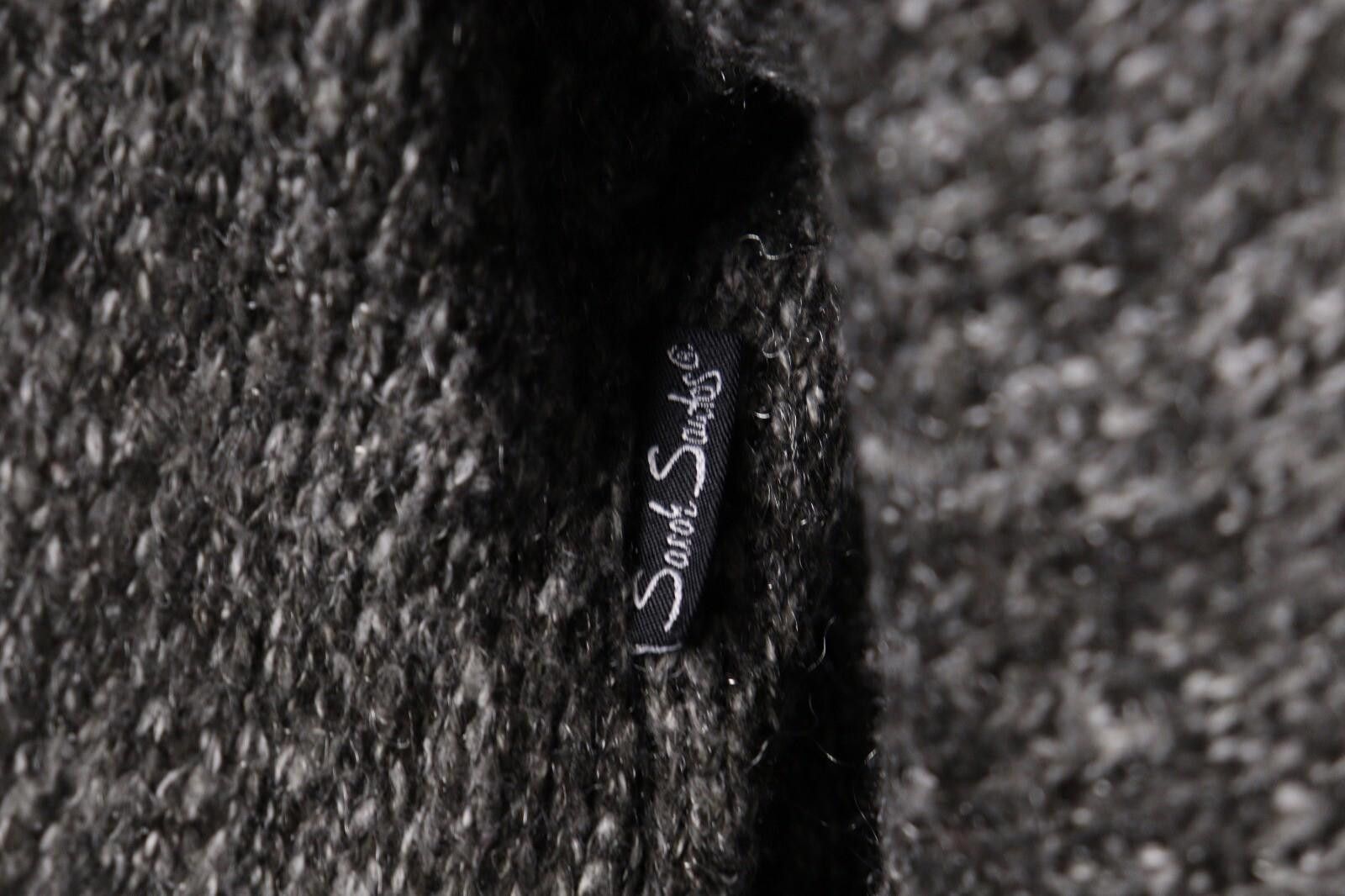 Designer Sarah Santos Gray Wool Oversized Sweater Size XЧXL / 3XL Size 3XL / US 20-22 - 5 Thumbnail