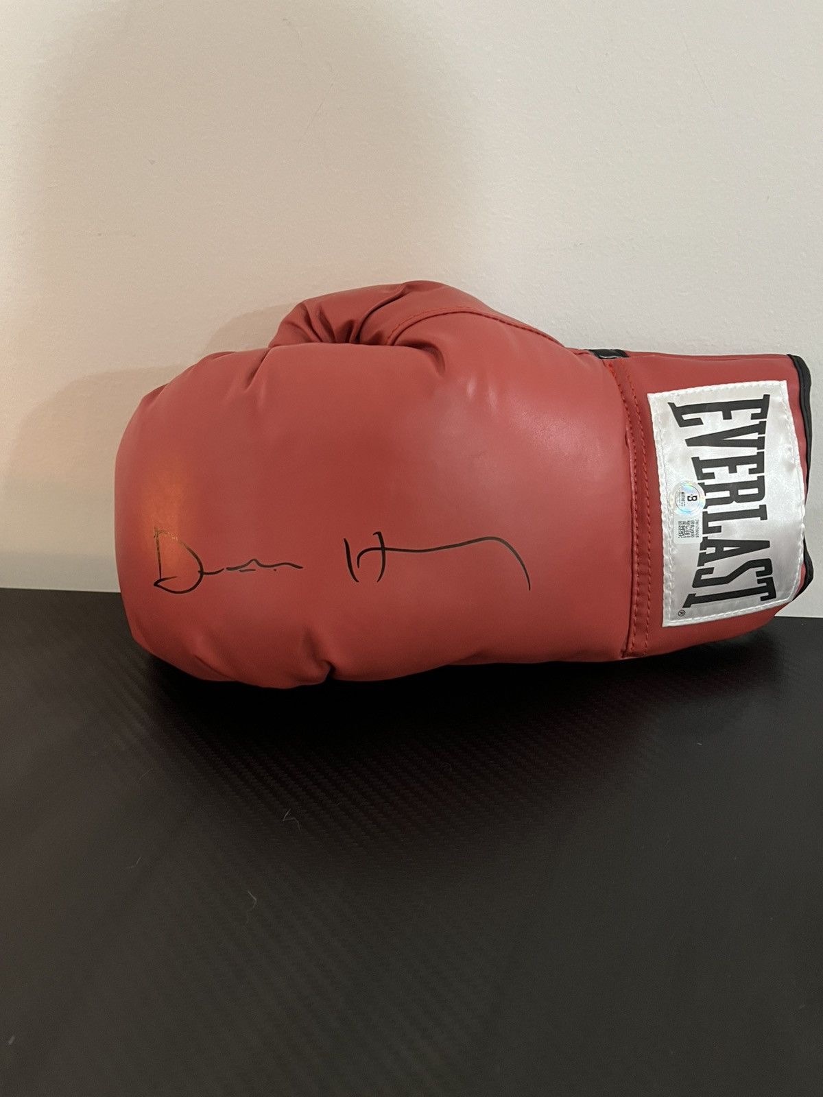 Designer × Vintage Hand Signed Devin Haney Everlast Glove Size ONE SIZE - 1 Thumbnail