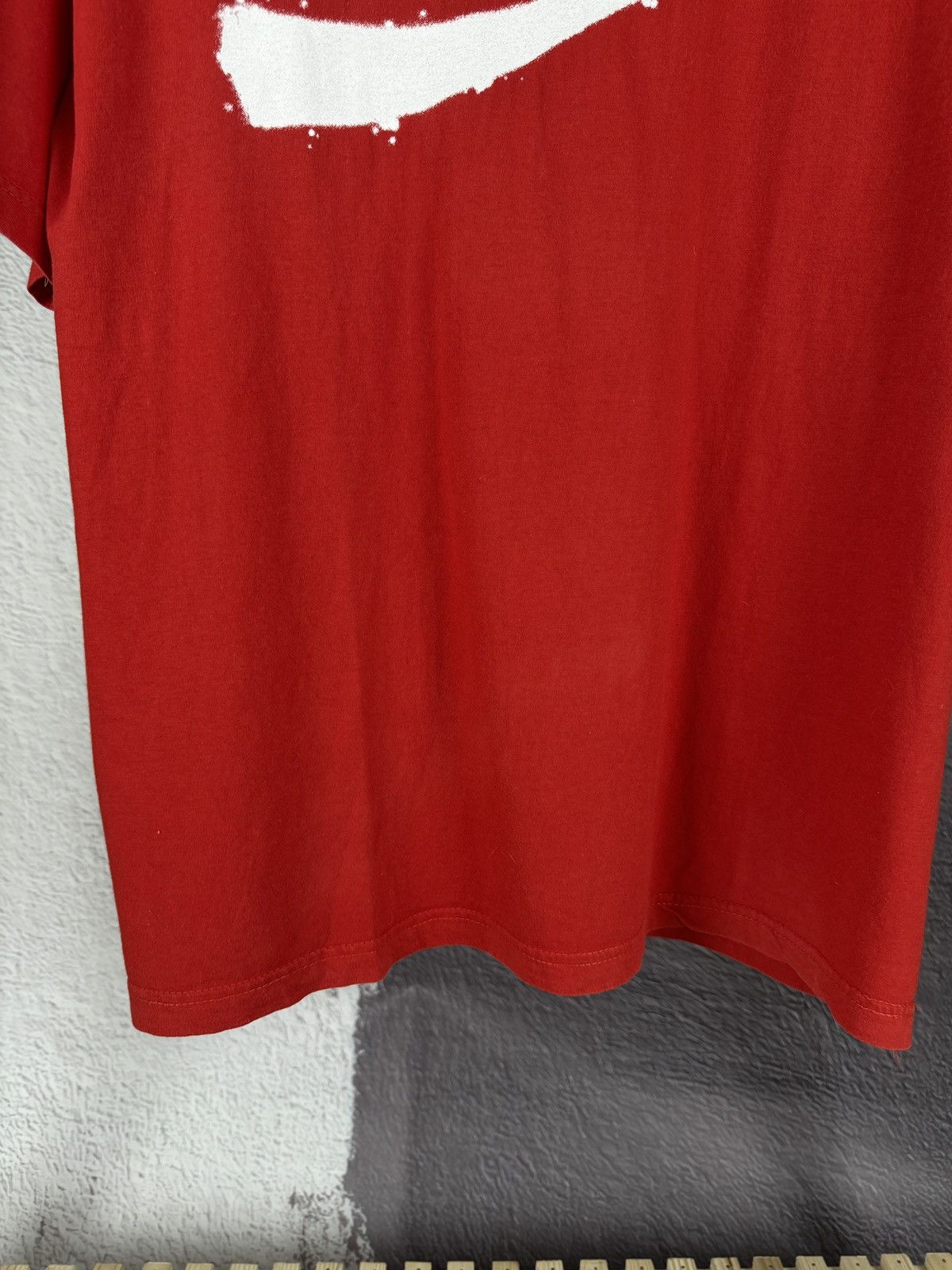 Vintage Vintage Enjoy Cocaine Red big logo tee shirt size XL Size US XL / EU 56 / 4 - 8 Thumbnail