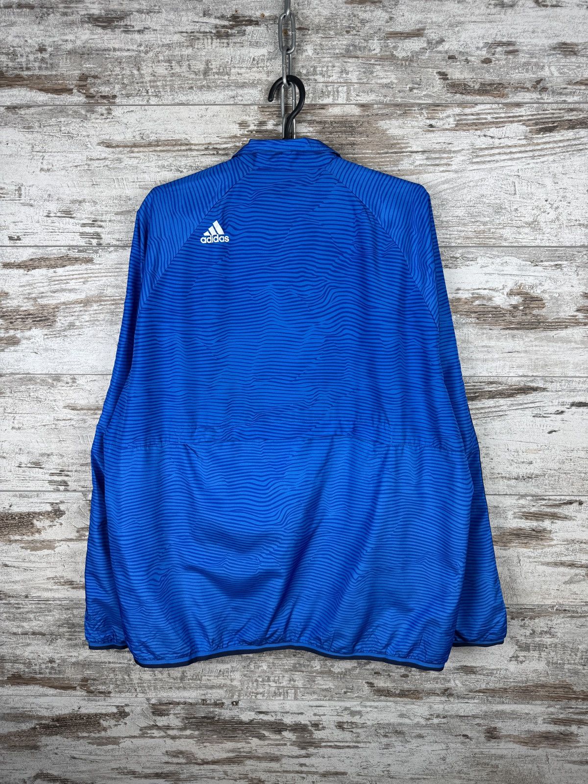 Adidas Mens Vintage Adidas Real Madrid track jacket olympic jersey Size US L / EU 52-54 / 3 - 14 Thumbnail