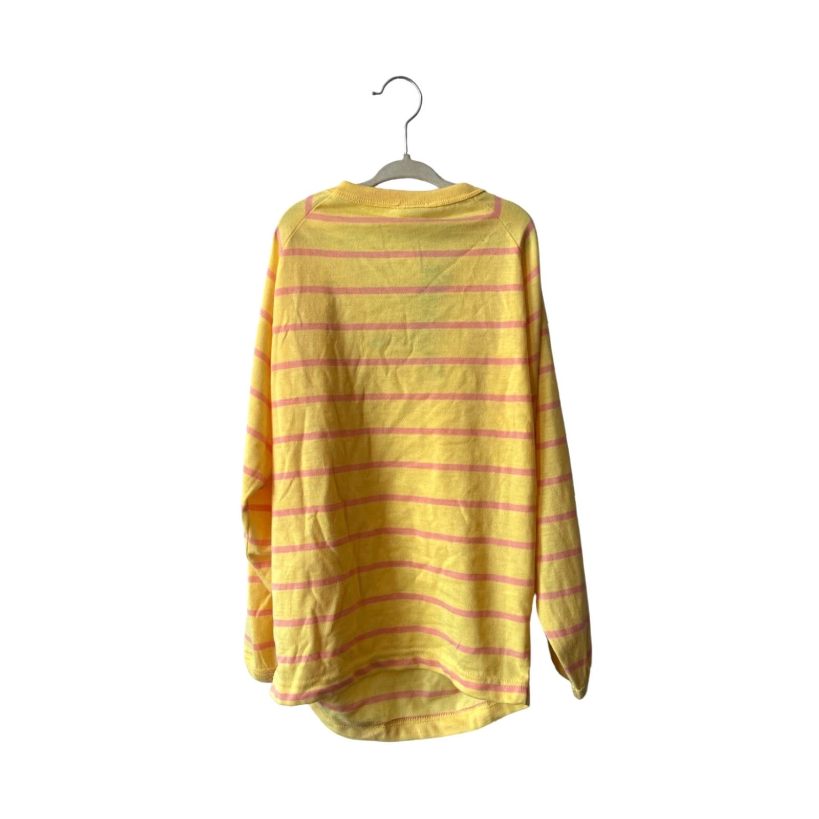 Puma VINTAGE puma Long Sleeve T-Shirt Womens M Deadstock NWT 80s Yellow Striped Size M / US 6-8 / IT 42-44 - 7 Thumbnail