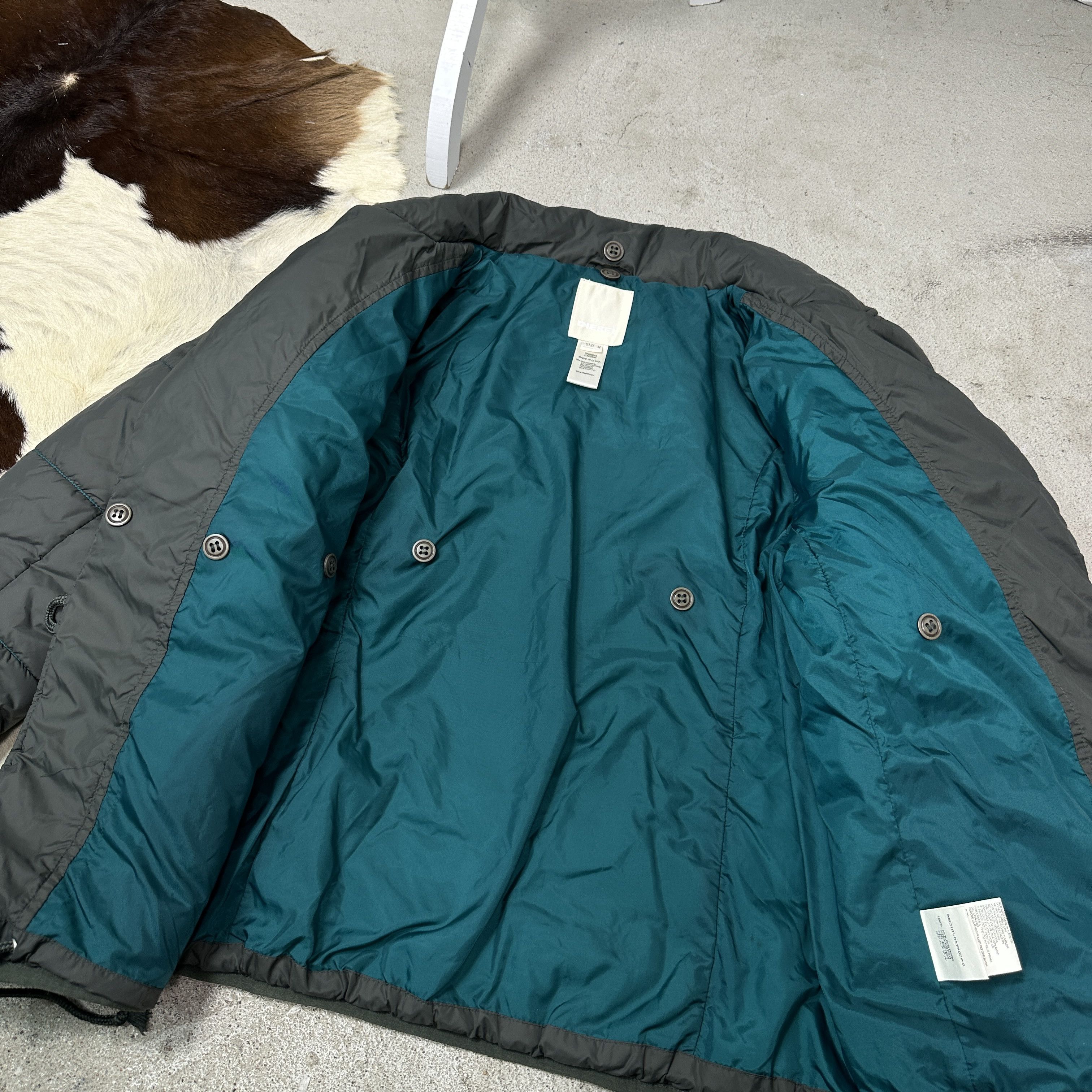 Diesel Vintage Streetwear Puffer Big Collar Diesel Jacket Y2K Size M / US 6-8 / IT 42-44 - 4 Thumbnail