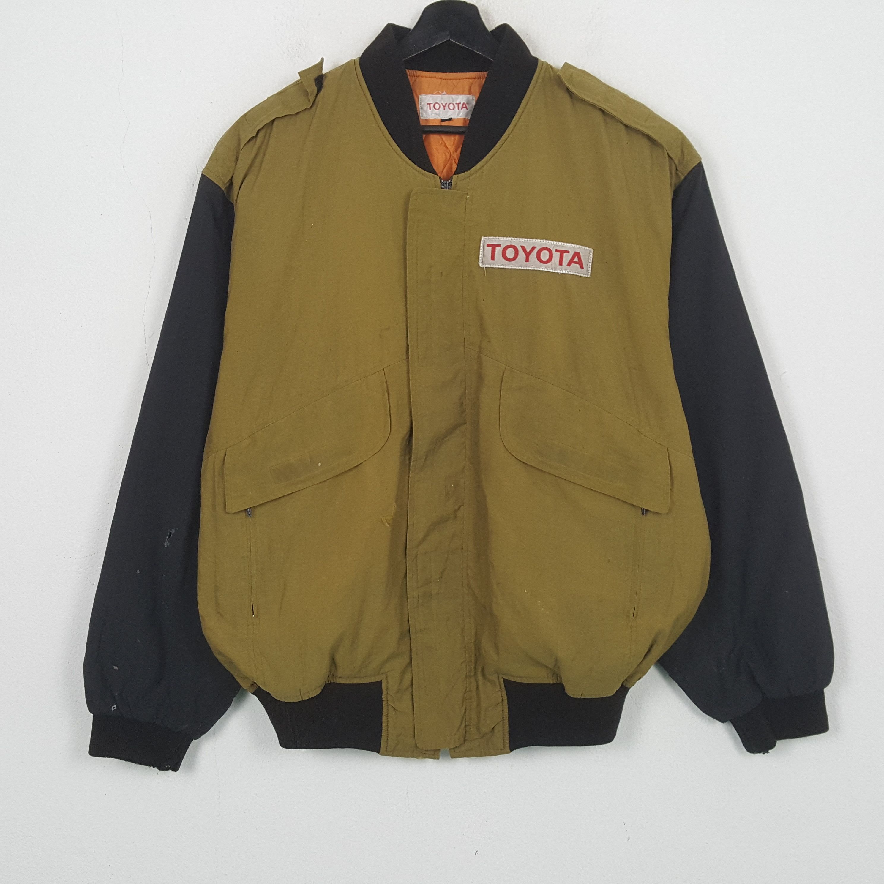 Vintage Toyota Japanese Motorsports Racing Jacket RR29 Size US XL / EU 56 / 4 - 3 Thumbnail