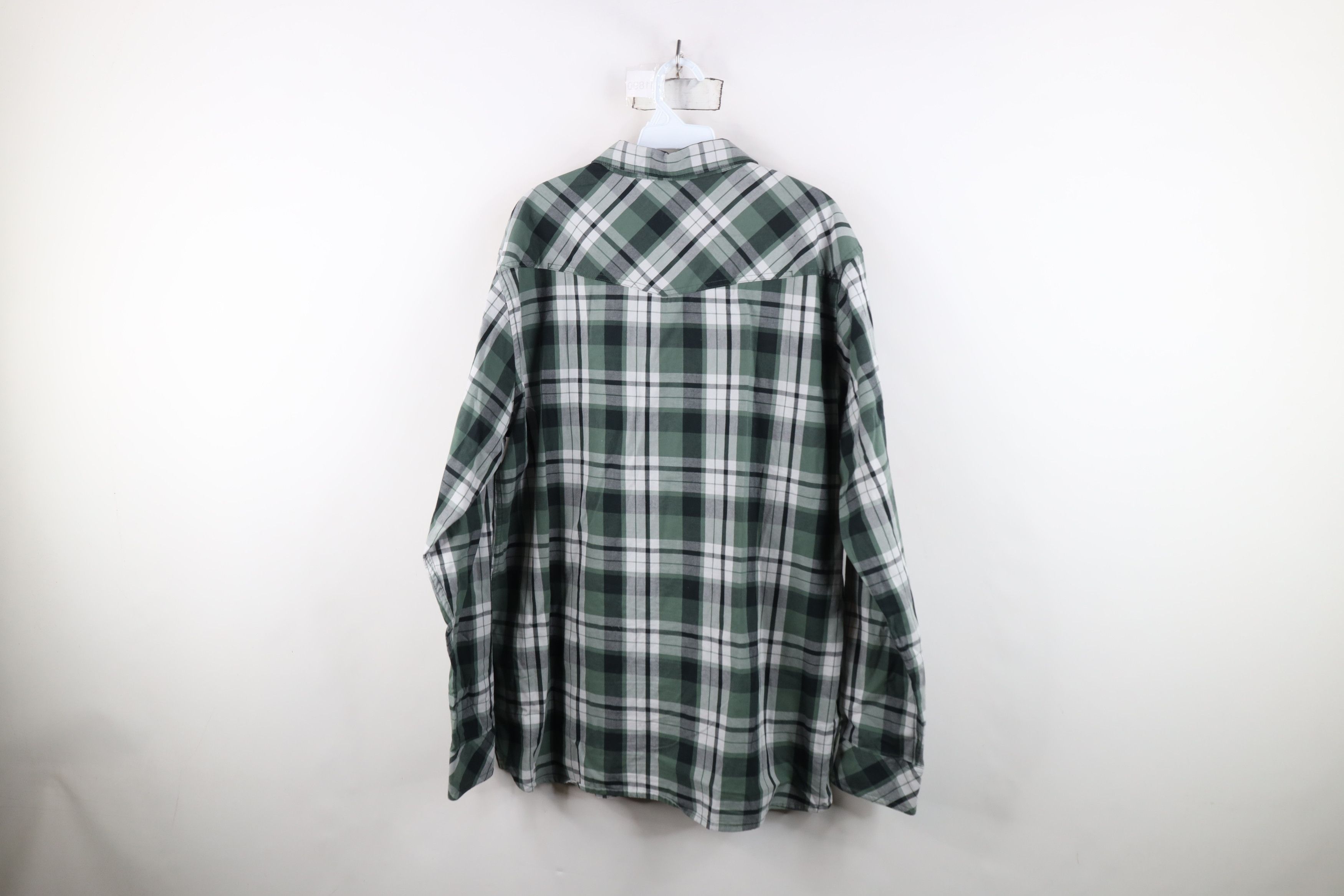Vintage 5.11 Tactical Series Pocket Flannel Snap Button Shirt Plaid Size US L / EU 52-54 / 3 - 12 Thumbnail