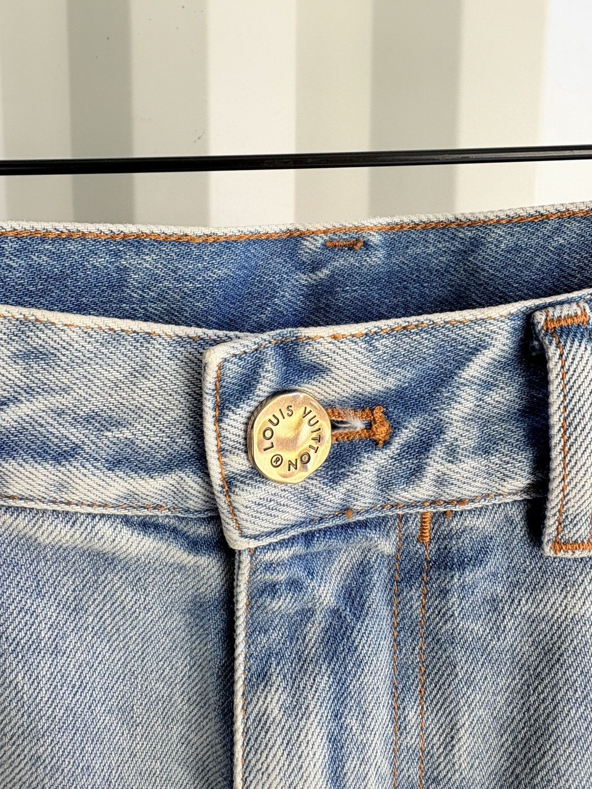 Louis Vuitton Staple Edition Flare Insert Denim Size US 34 / EU 50 - 5 Thumbnail