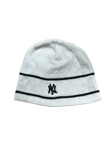 New York Yankees Vintage New York Yankees Y2K Logo Beanie Hat Size ONE SIZE - 1 Thumbnail
