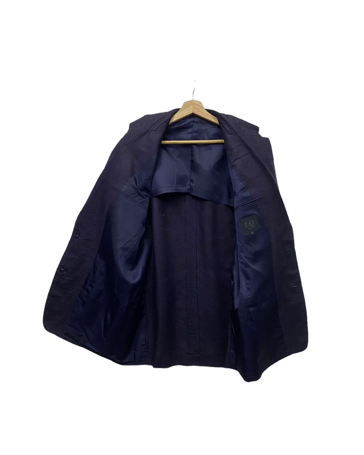 Y's × Y's for Men × Yohji Yamamoto 🔥RARE LQ YS FOR MEN DARK PURPLE BLAZER JACKET Size US M / EU 48-50 / 2 - 6 Thumbnail