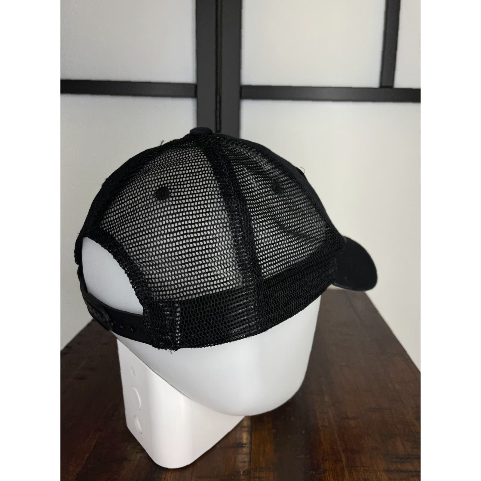 Vintage Jack Daniel's Hat Cap Trucker Adjustable One Size Adult Black Cotton Polyester Men Mens Cap Hat Size ONE SIZE - 7 Thumbnail