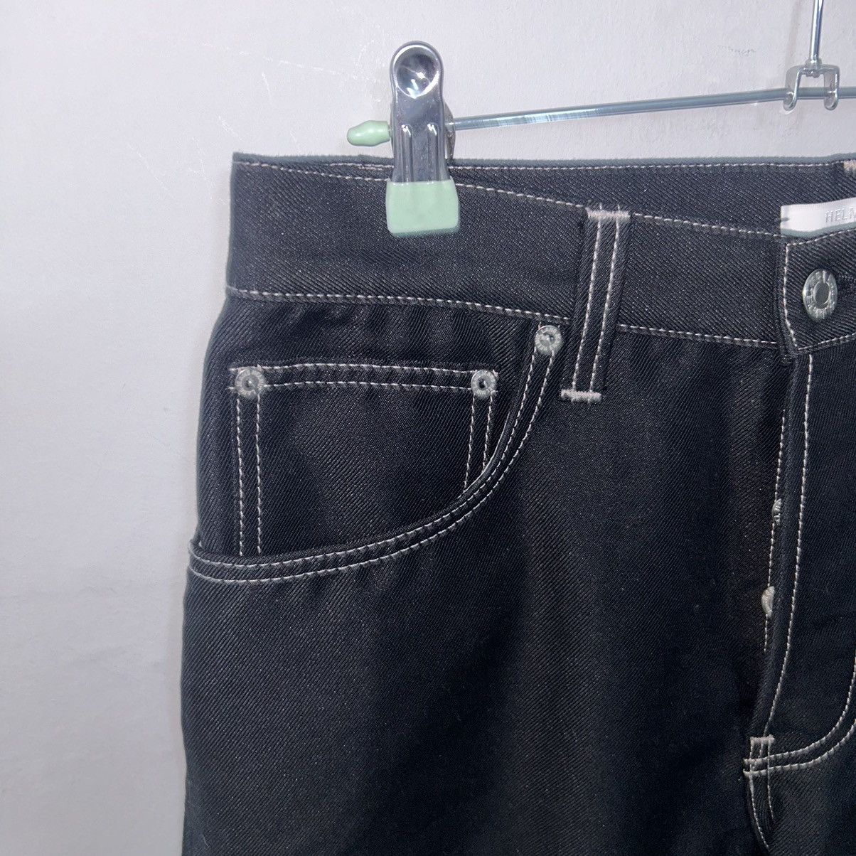 Helmut Lang HELMUT LANG contrast stitch black jeans size 32 Size US 32 / EU 48 - 3 Thumbnail