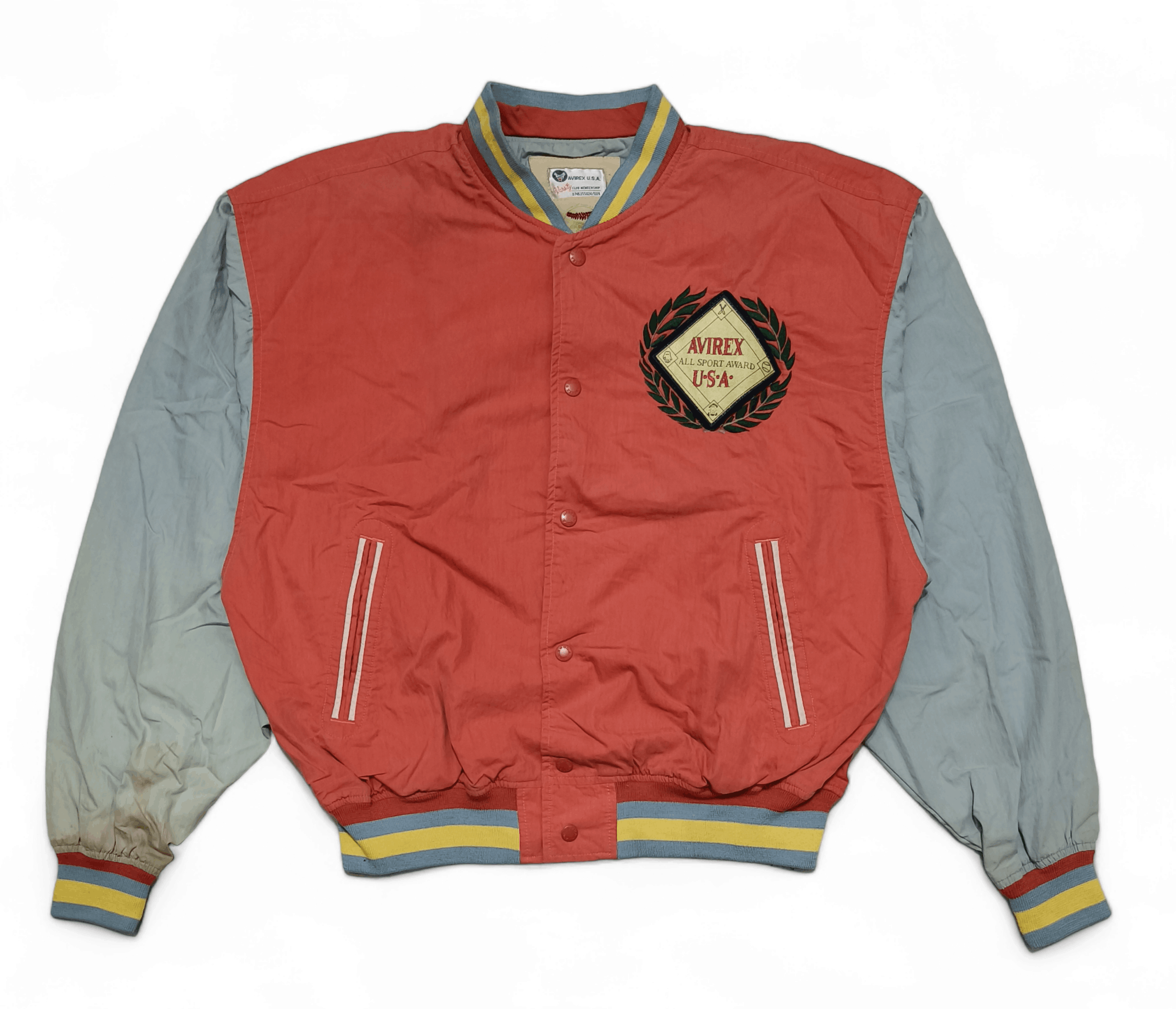 Avirex Vintage 90s Avirex USA Baseball Varsity Jacket Size US XL / EU 56 / 4 - 2 Thumbnail