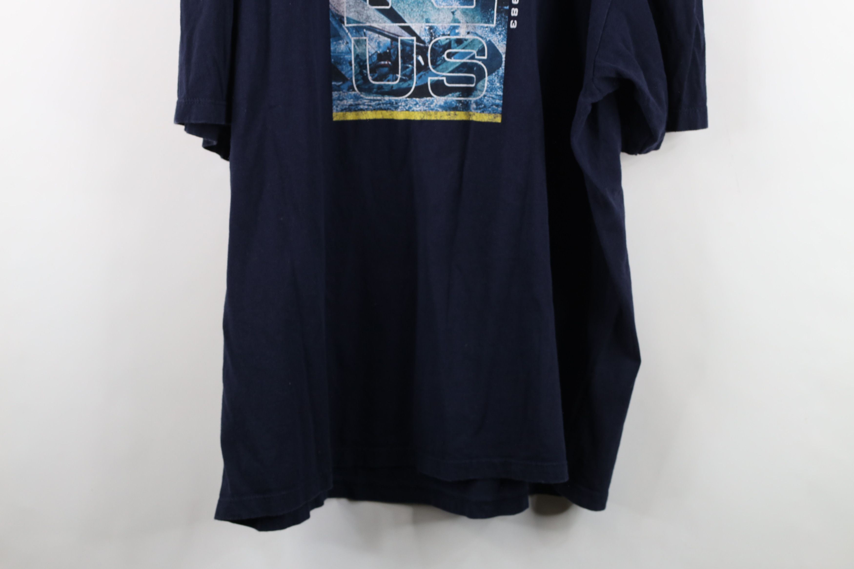 Nautica Vintage 90s Nautica Spell Out Sailing T-Shirt Blue USA Size US XXL / EU 58 / 5 - 14 Thumbnail