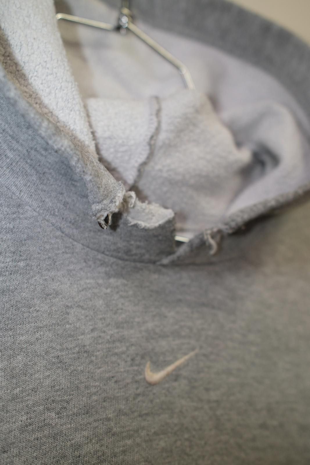 Nike 00's Nike Mid Swoosh Hoodie Size US L / EU 52-54 / 3 - 4 Thumbnail