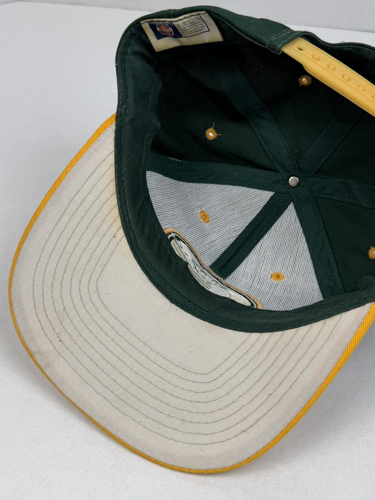 Drew Pearson Vintage Green Bay Packers NFL Game Day Snapback Hat 90s Size ONE SIZE - 12 Thumbnail