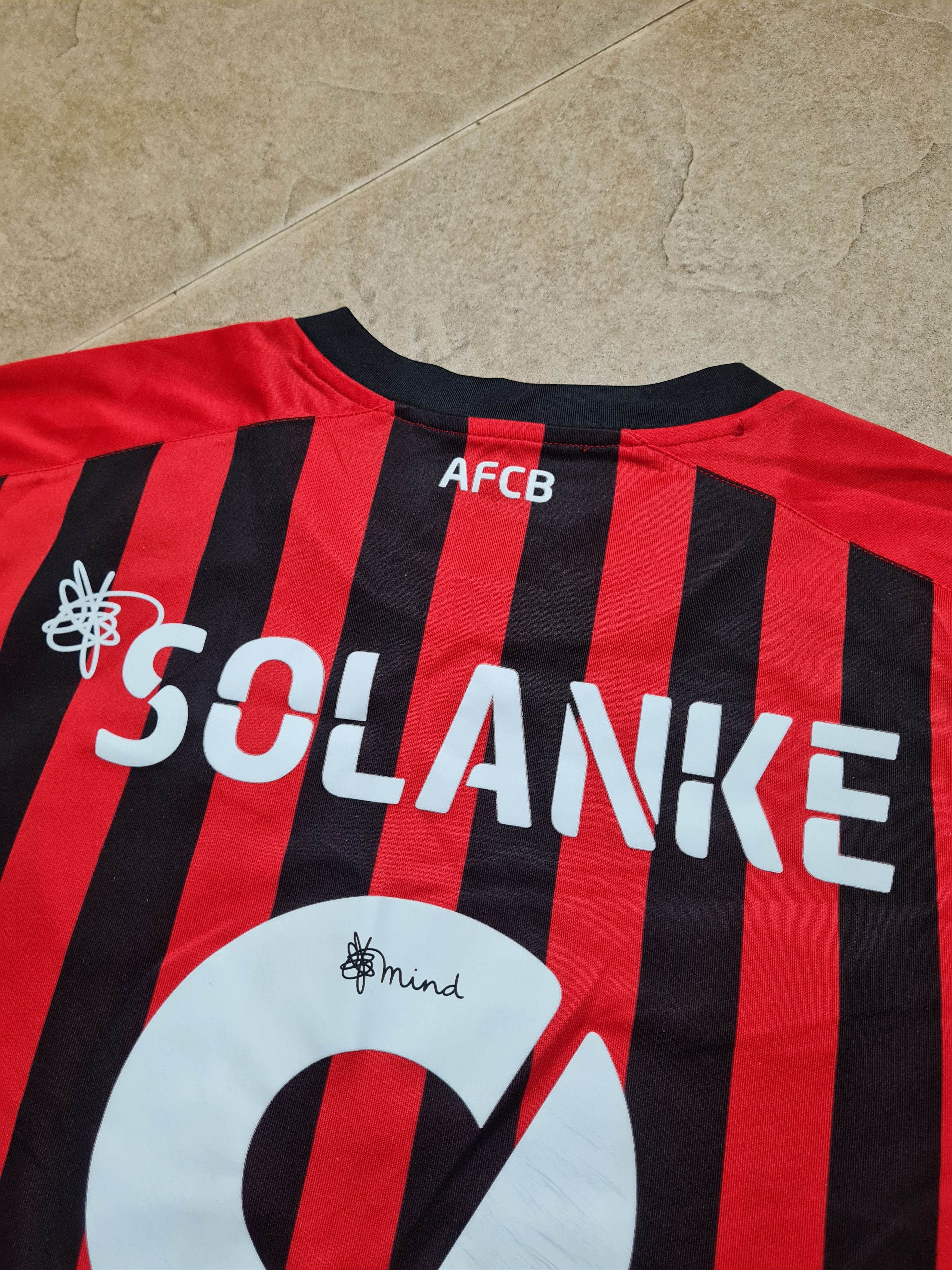 Umbro Jersey Dominic Solanke #9 Afc Bournemouth Soccer Shirt Umbro Size US M / EU 48-50 / 2 - 21 Thumbnail