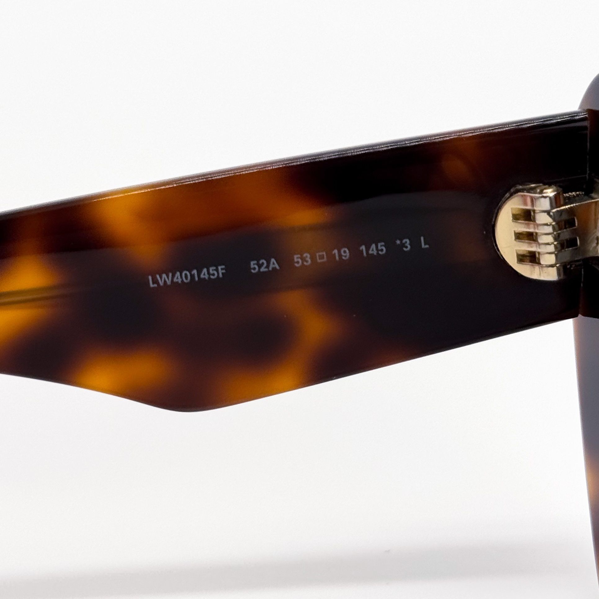 Loewe NEW LW40145F 52A, LOEWE CAT EYE HAVANA BROWN SUNGLASSES LOEW Size ONE SIZE - 6 Thumbnail