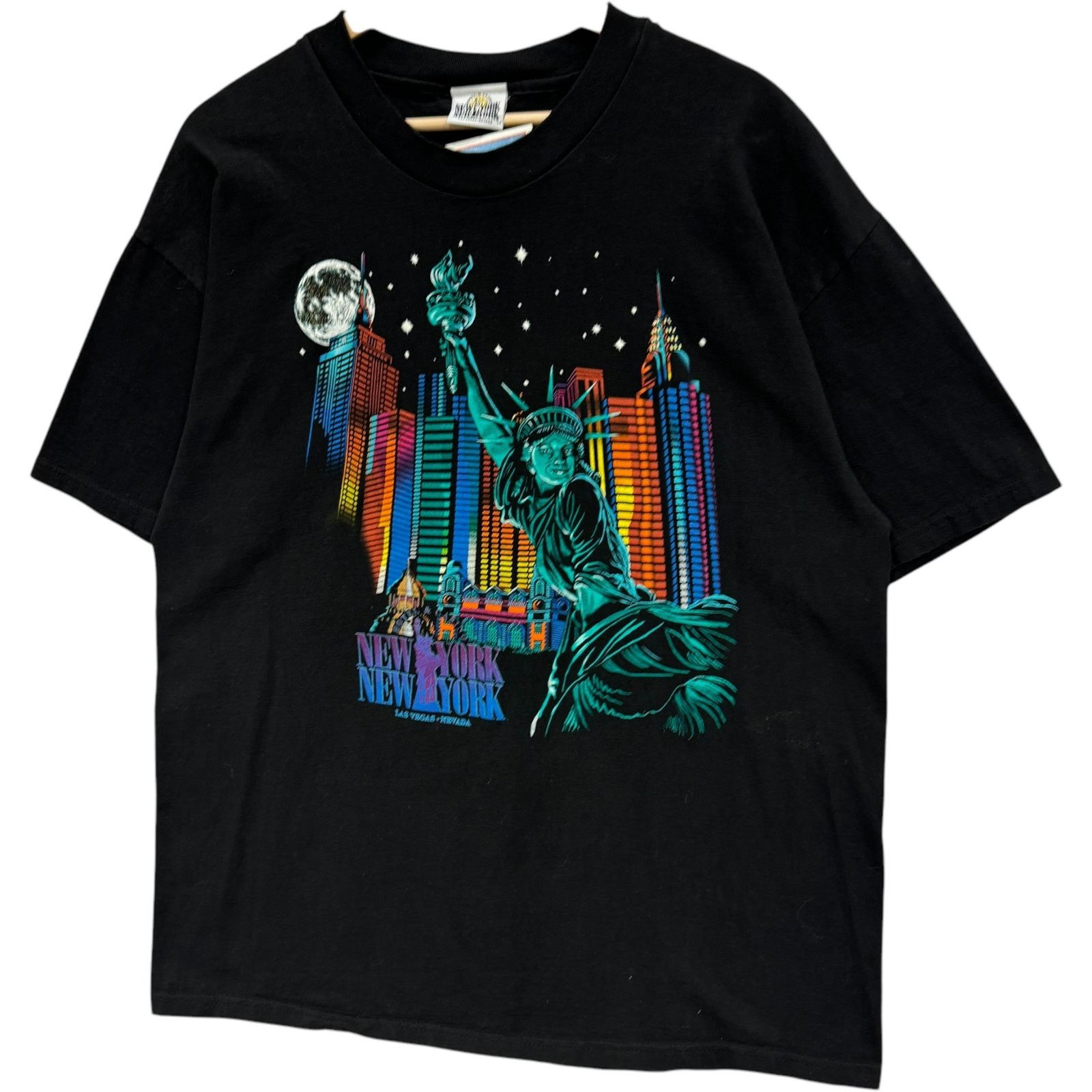 Vintage New York New York Hotel and Casino Souvenir Tee XL