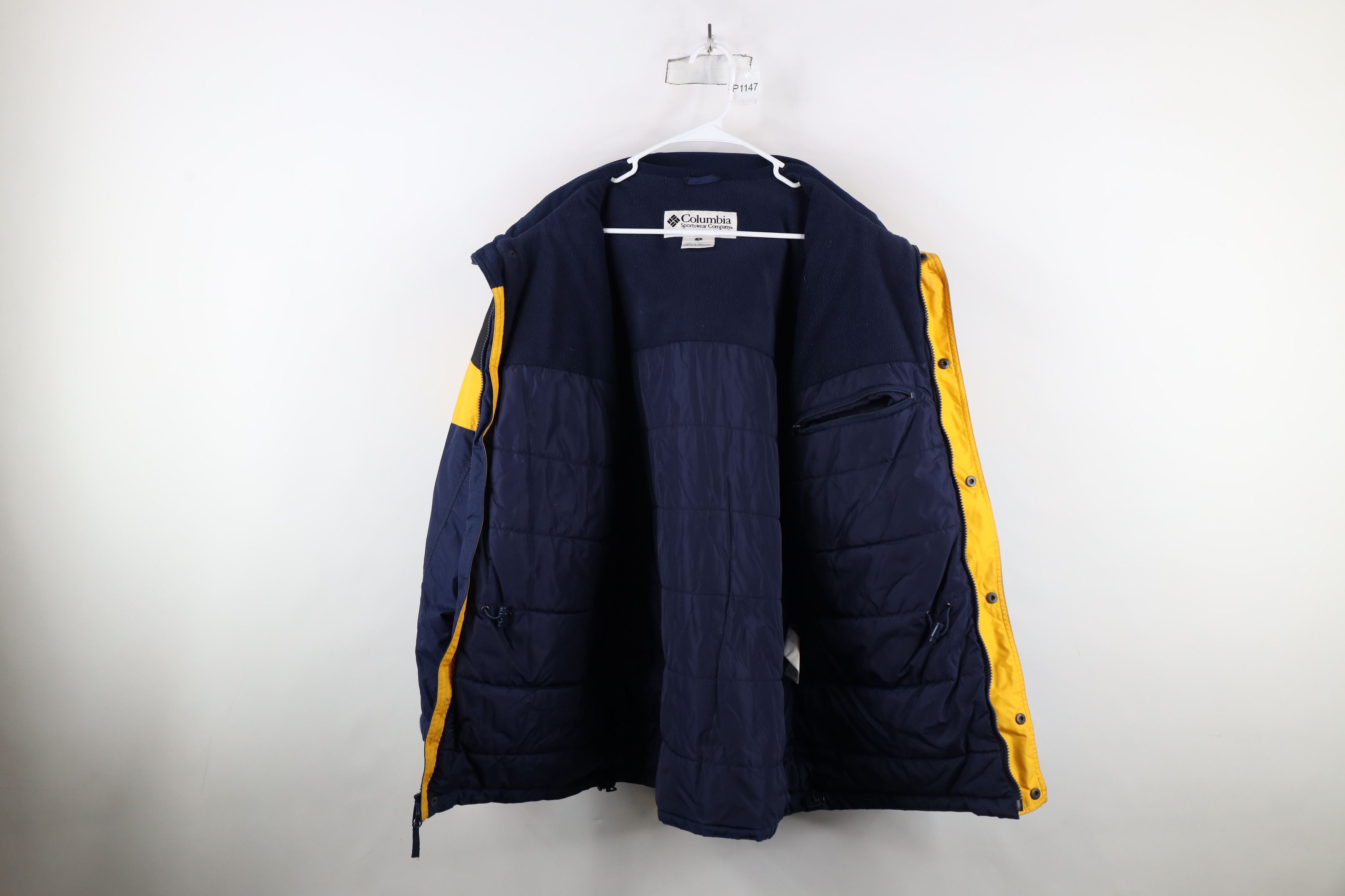 Columbia × Vintage Vintage 90s Columbia Hooded Winter Parka Jacket Coat Blue Size US M / EU 48-50 / 2 - 13 Thumbnail