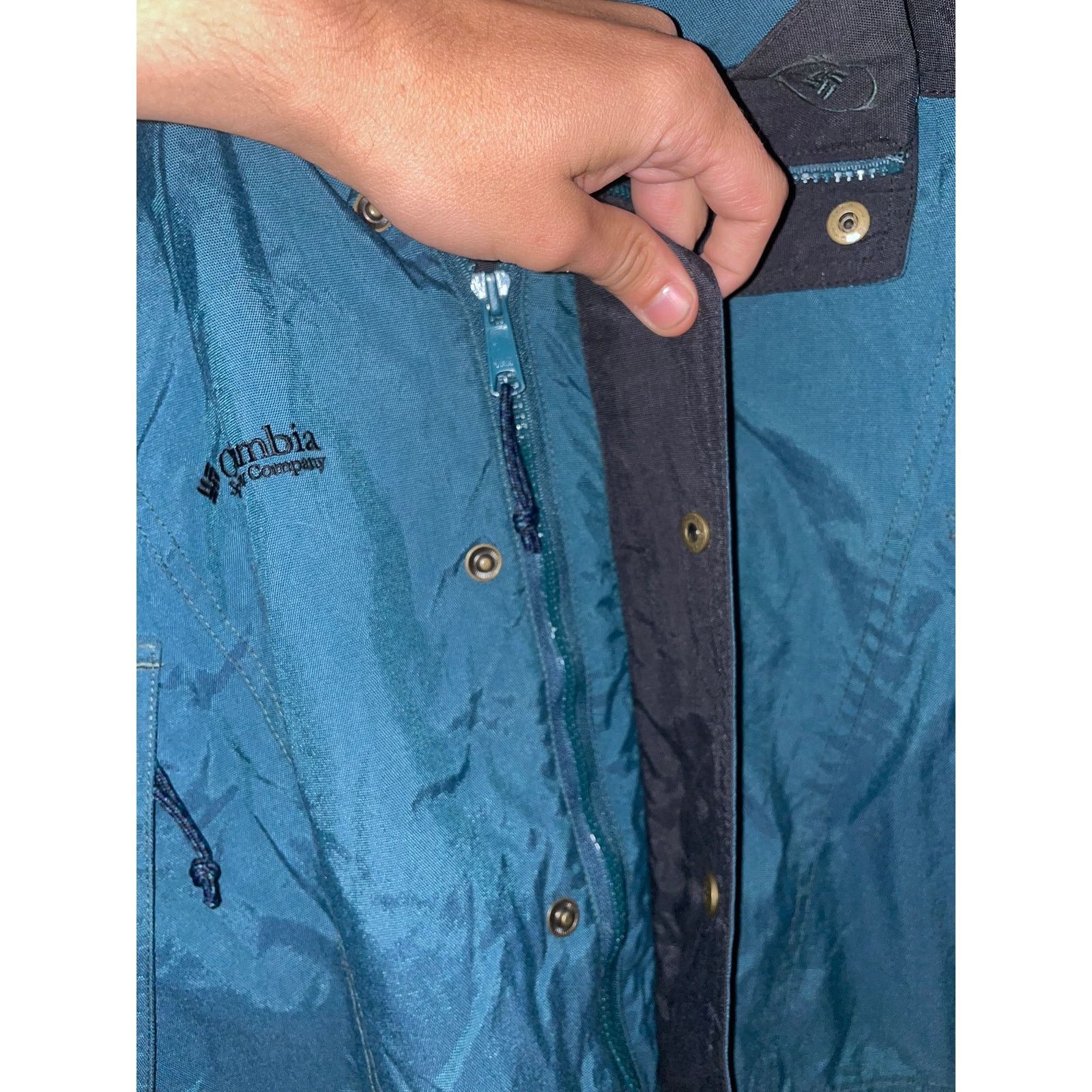 Columbia Vintage Columbia Green Jacket Black Ski Winter Coat VTG S Size US S / EU 44-46 / 1 - 7 Thumbnail