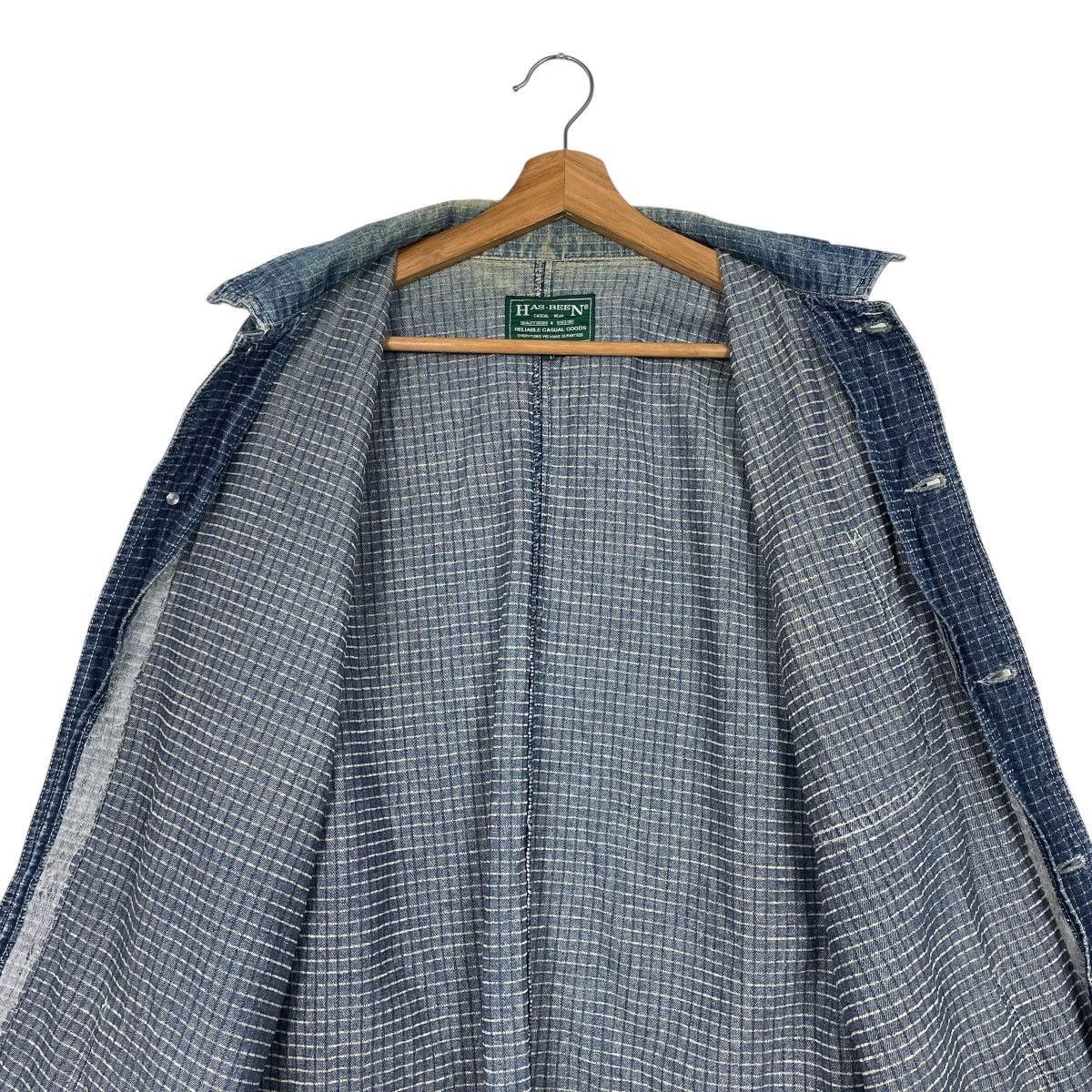 Japanese Brand Japanese Brand Has Been Sashiko Denim Jacket Size US L / EU 52-54 / 3 - 12 Thumbnail