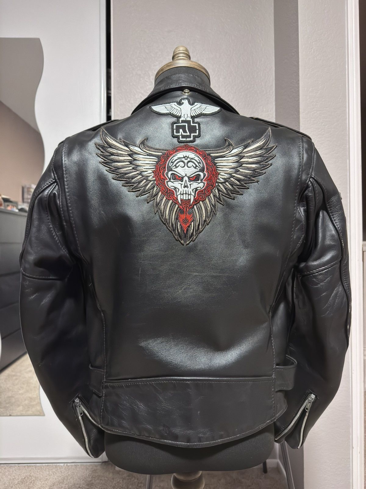 Schott Schott 618 Steerhide Leather Motorcycle Jacket Size US S / EU 44-46 / 1 - 2 Thumbnail