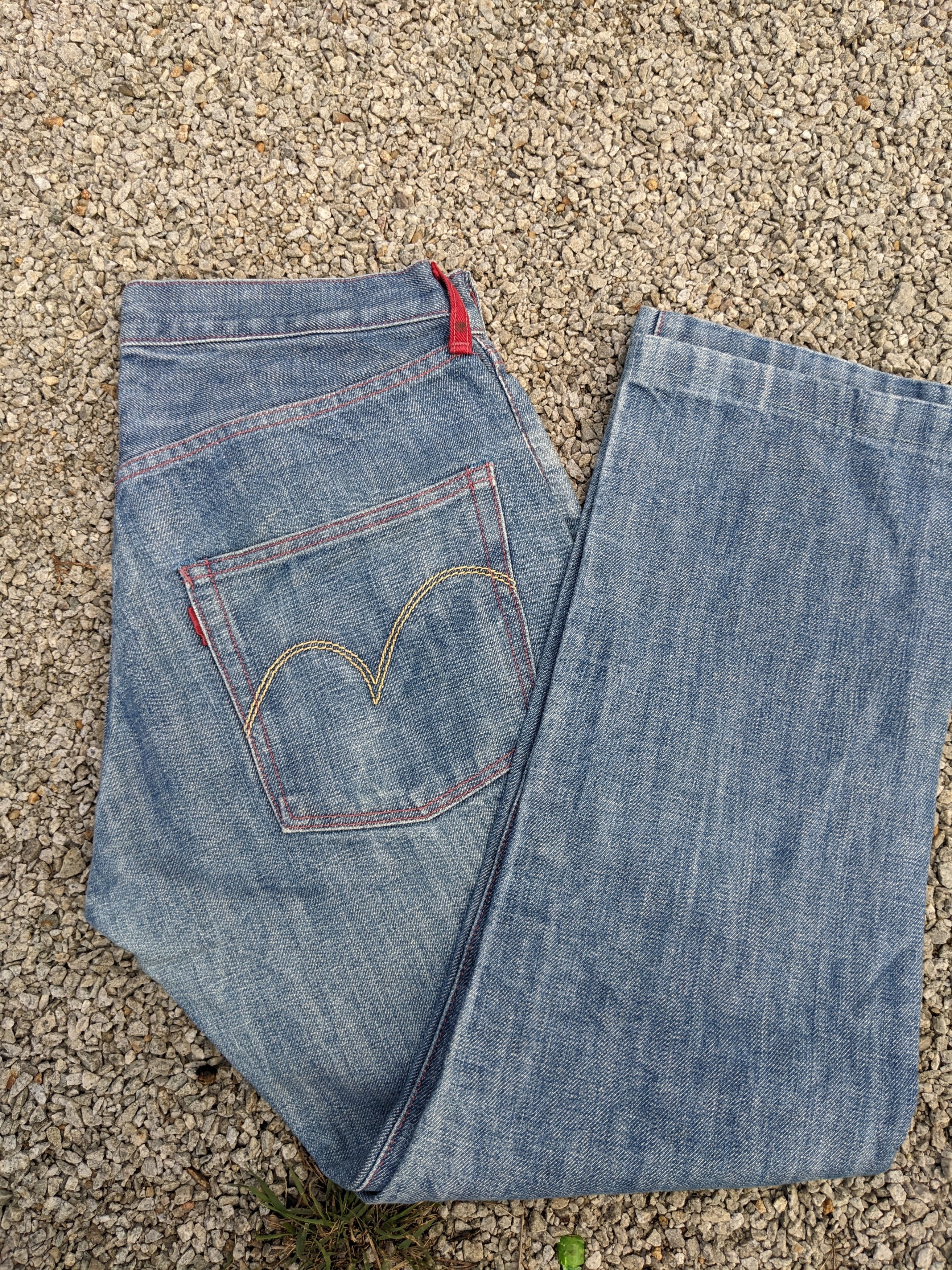 Levi's × Levi's Vintage Clothing × Vintage size 31 vintage levi's selvedged 90s redline single R tag Size US 31 - 1 Thumbnail