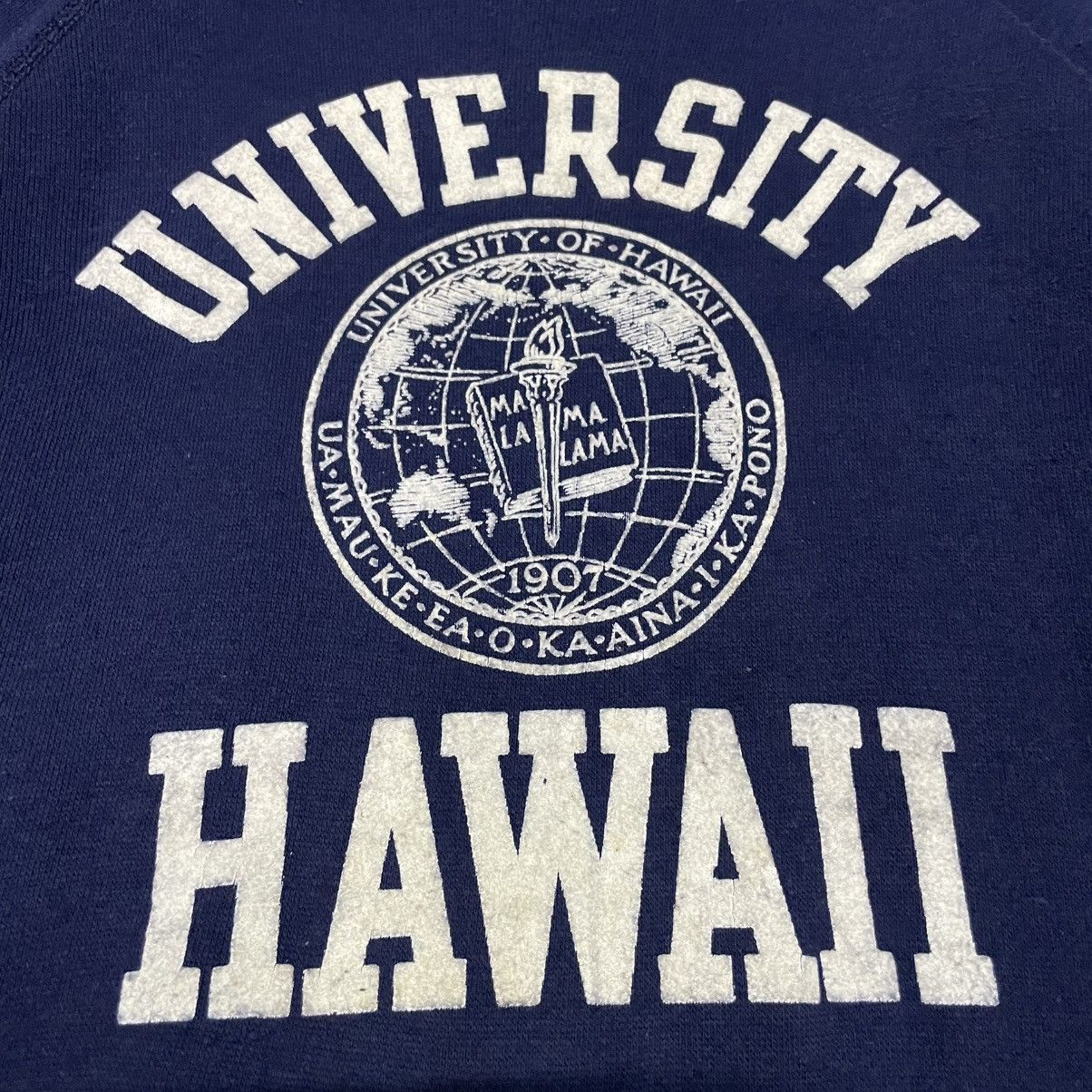 Vintage Vintage 80s University of Hawaii Crewneck Size US L / EU 52-54 / 3 - 3 Thumbnail