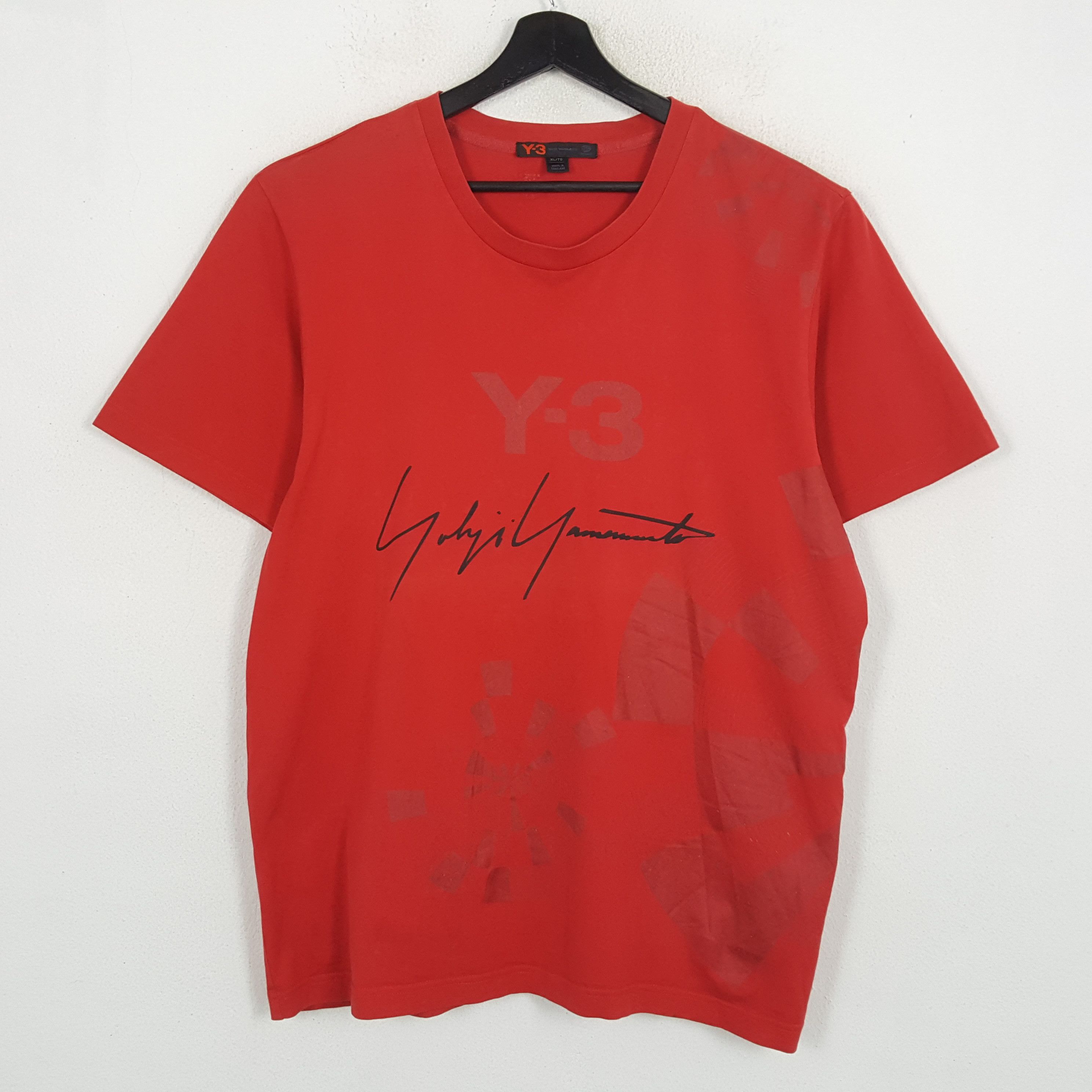 Y-3 YOHJI YAMAMOTO Japanese Designer Brand Custom Art Tshirt - Main Image