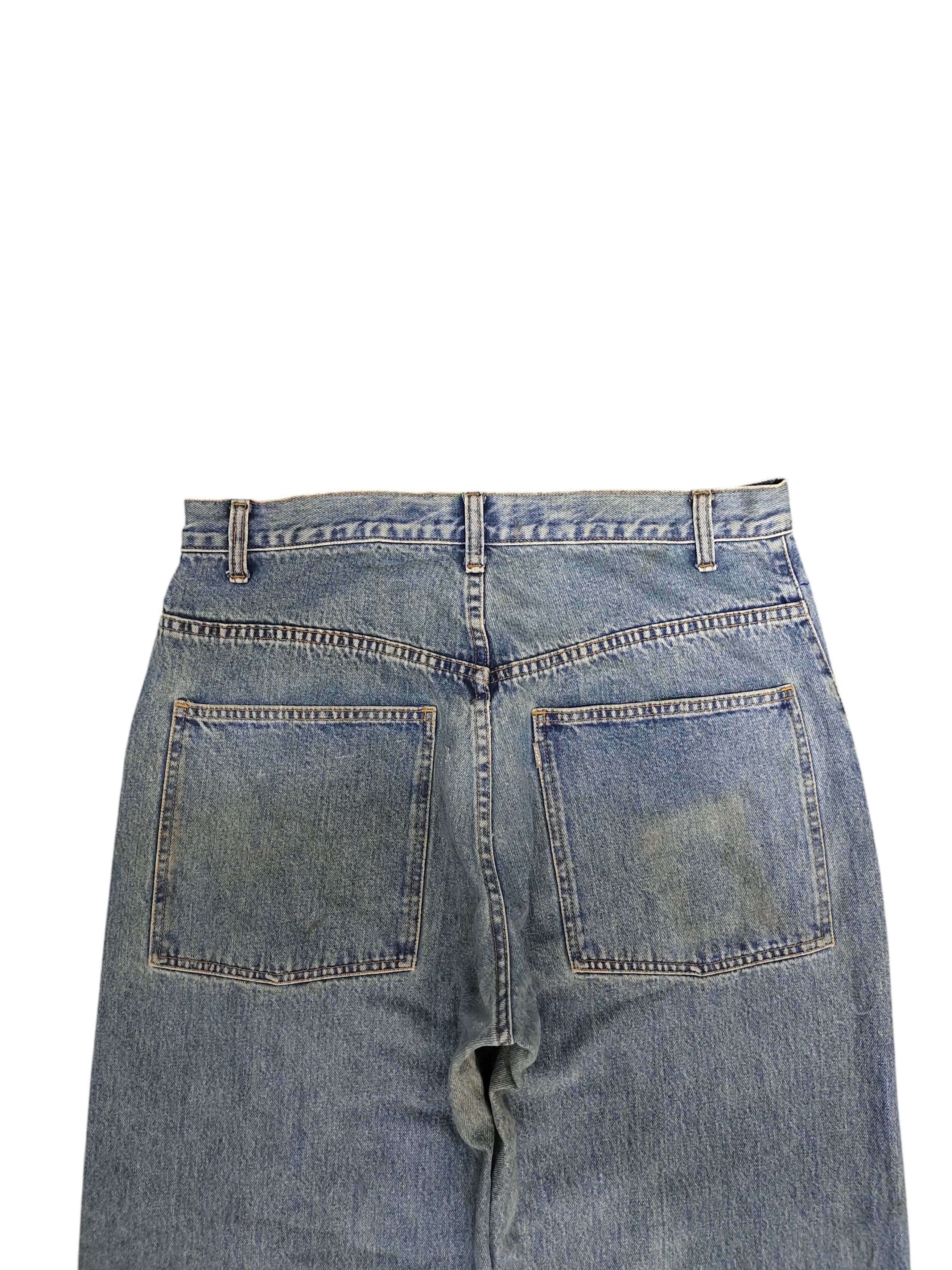 Levi's Vintage Clothing Vintage 90s Levis Silvertab Stovepipe Baggy Denim Jeans Size US 34 / EU 50 - 9 Thumbnail