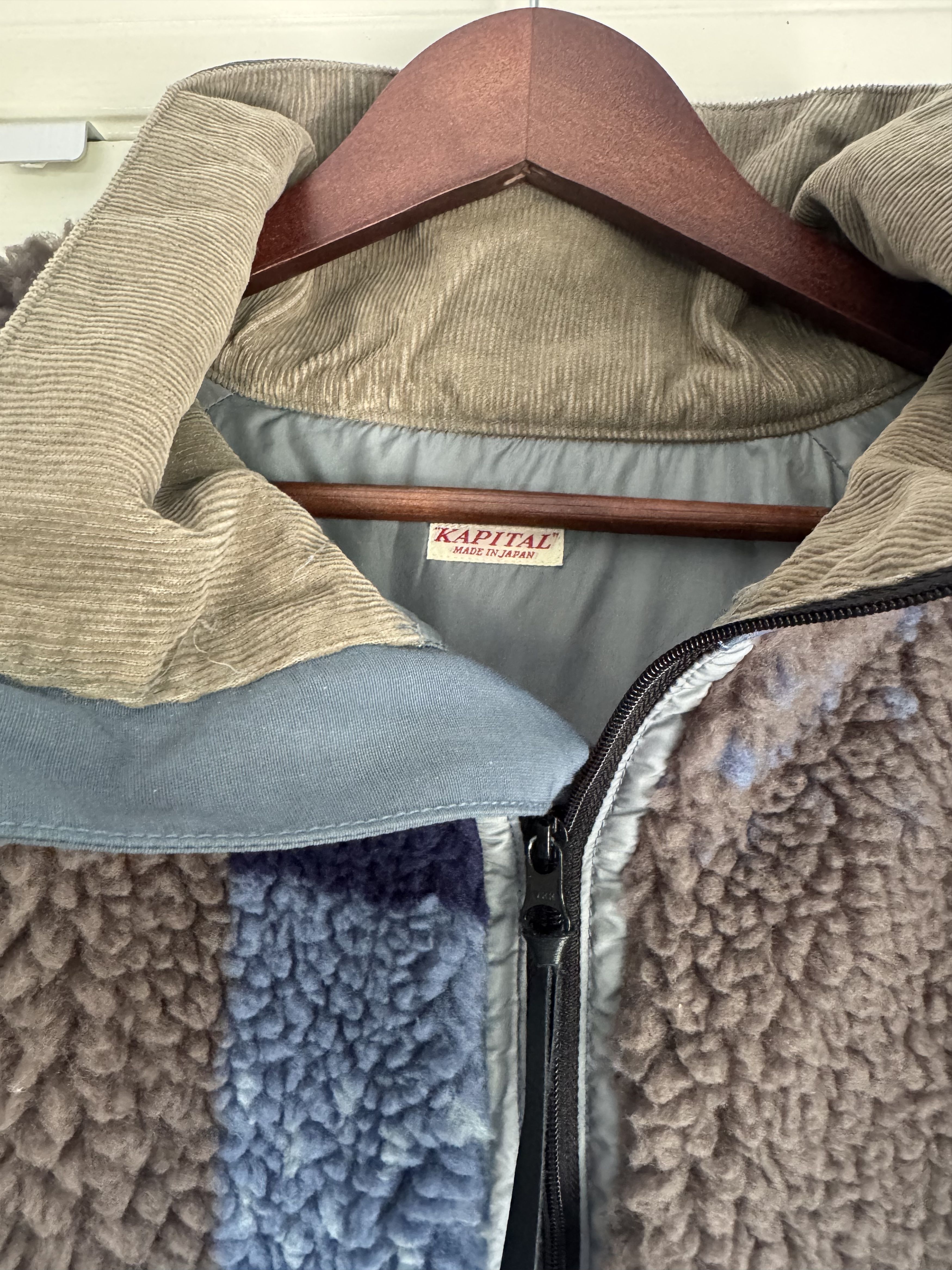 Kapital Kapital Kountry 60/40 Coss Tugihagi Fleece Anorak Size US L / EU 52-54 / 3 - 7 Thumbnail